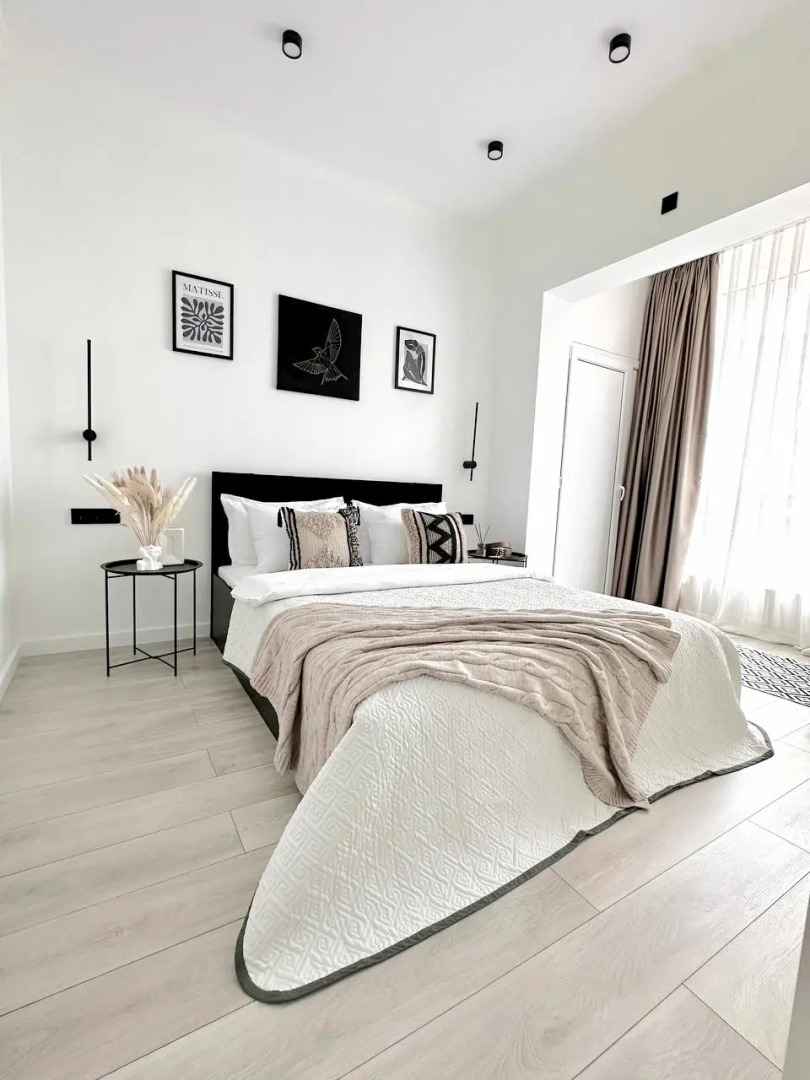 Апартаменты 158/4 Комфорт сити с двуспальной кроватью, диваном и красивым видом