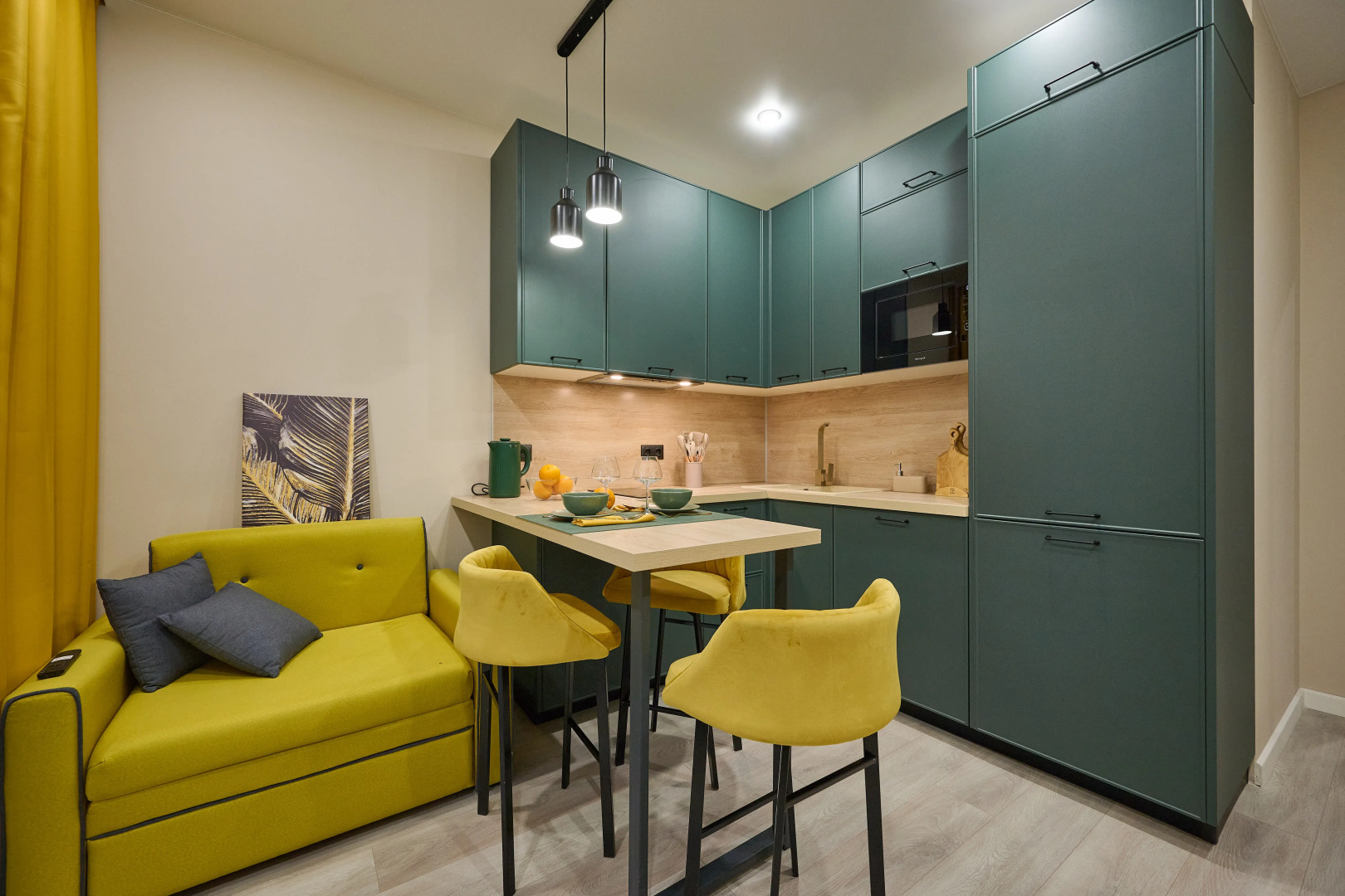 Квартира Аврора - стильные дизайнерская квартира