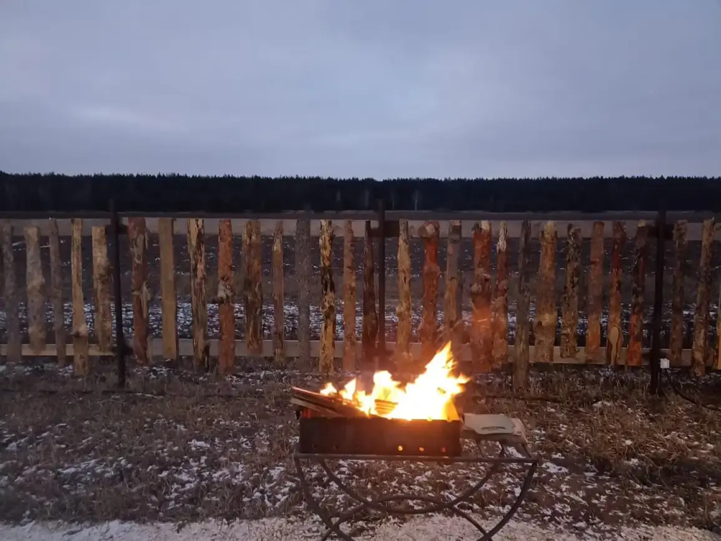 Частный дом с баней-бочкой