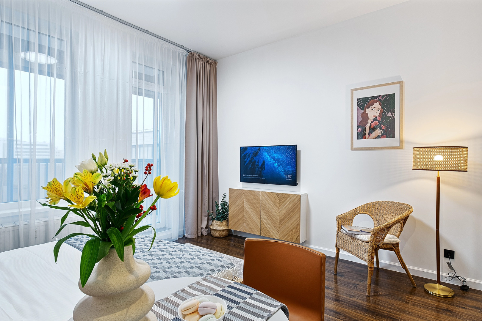 Апартаменты F-Apart светлые и современные