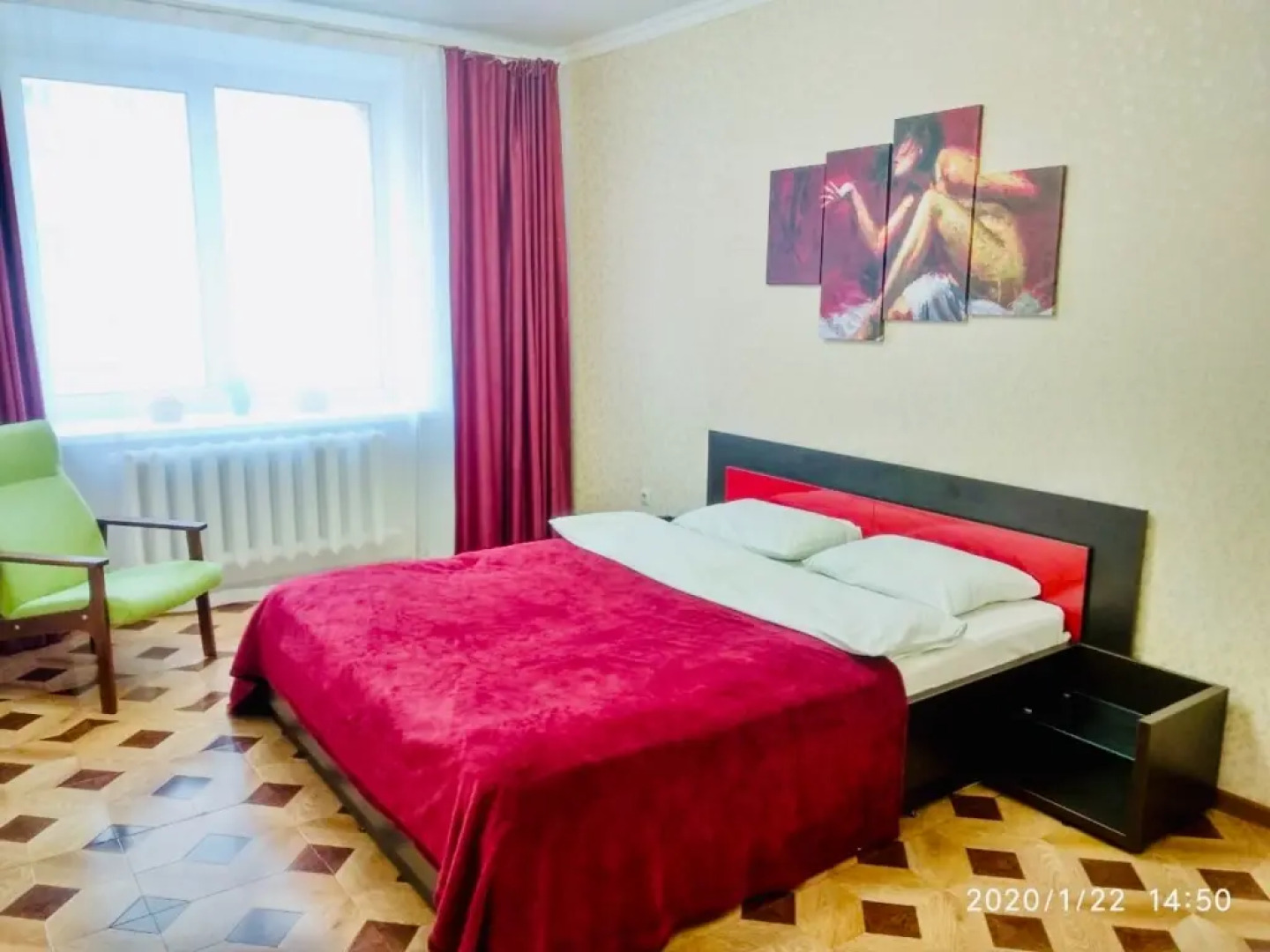 Апартаменты Двухкомнатные на Дуки, 2 этаж, Серые