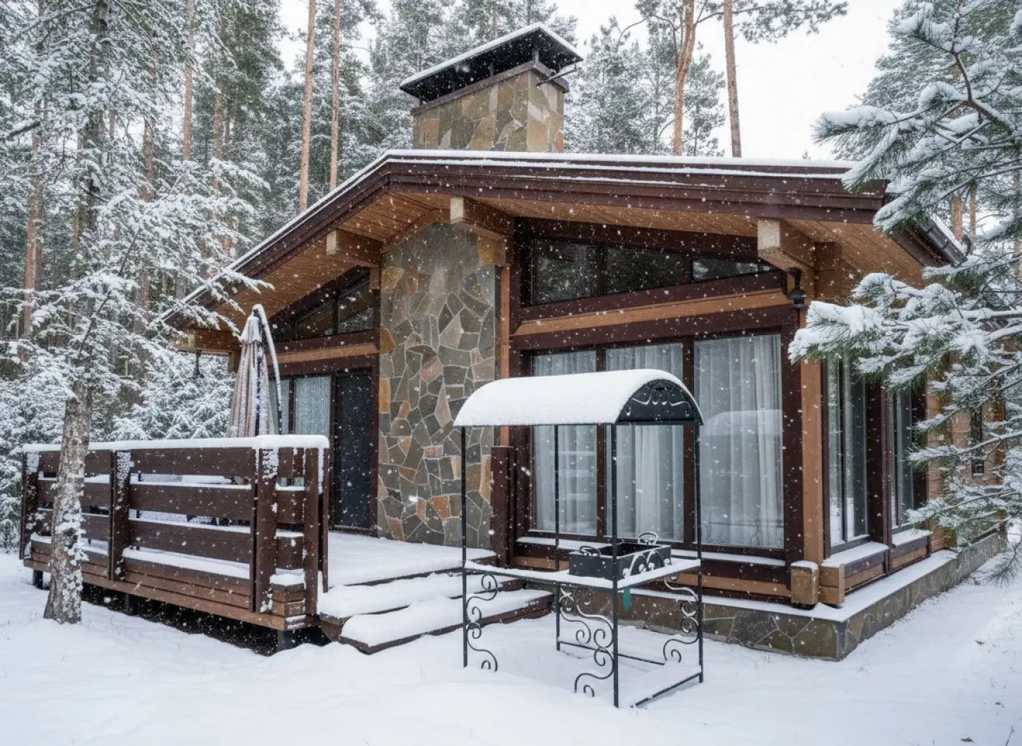 Коттеджный комплекс Resort & Spa Всесезонного курорта Охта Парк