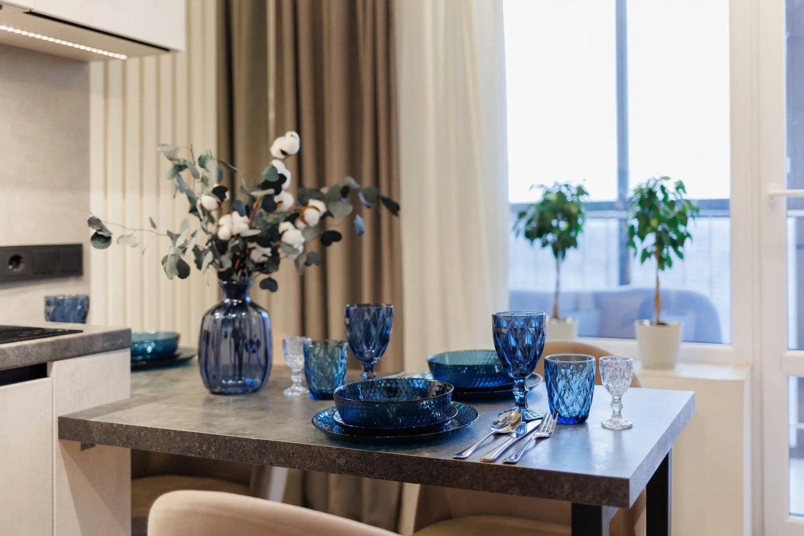 Квартира Студия Премиум Класса с Видом на Город