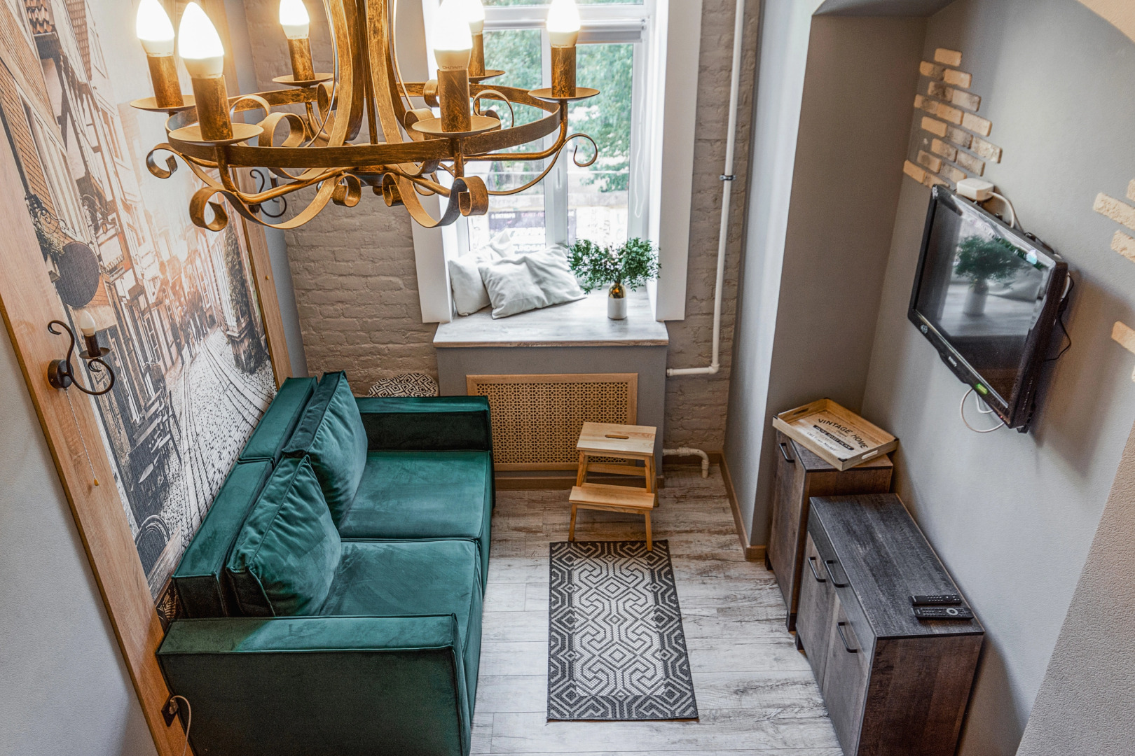 Жилое помещение 2х Уровневые в Центре Города