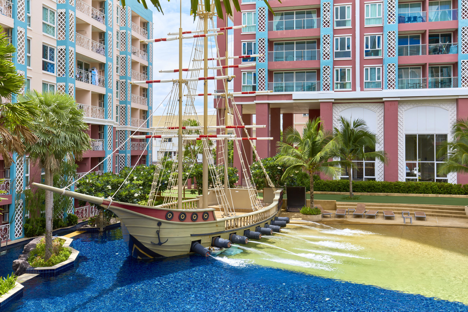 Апарт-отель Grande Carribean sea view Jomtien beach