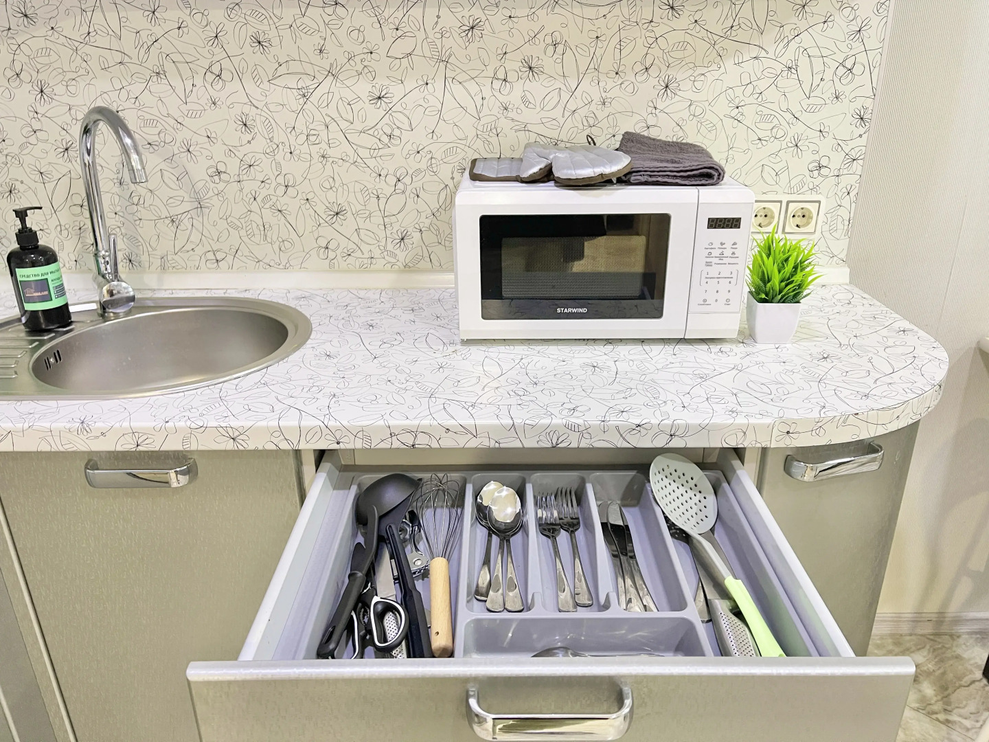 Квартира студия дизайнерская в Одинцово