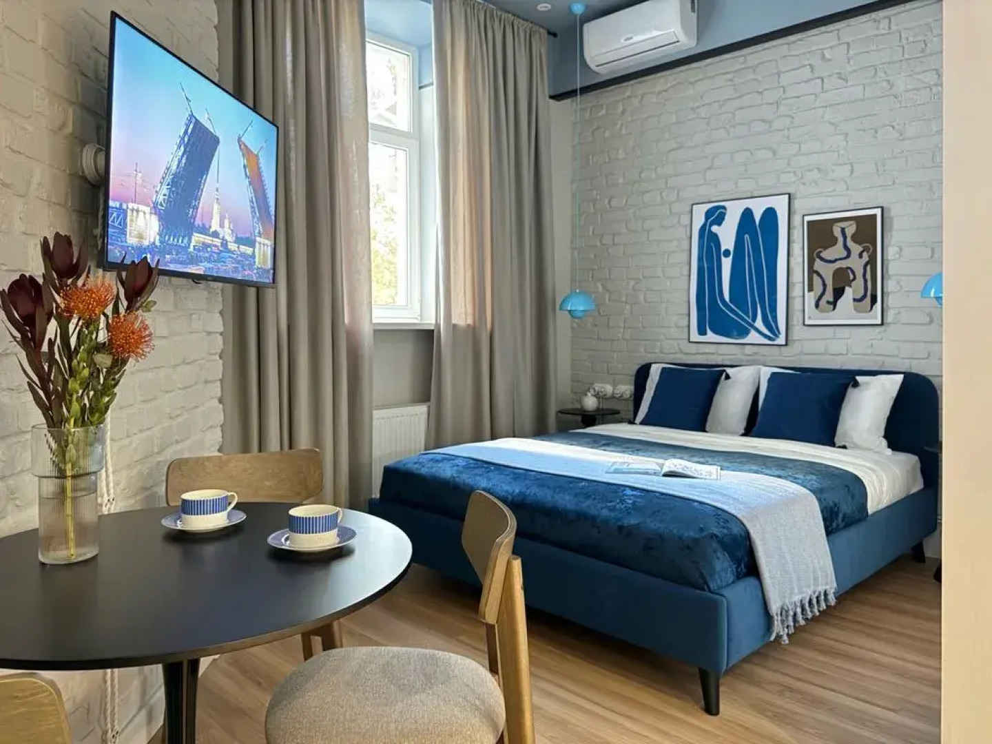 Квартира Уютная студия с дизайнерским ремонтом