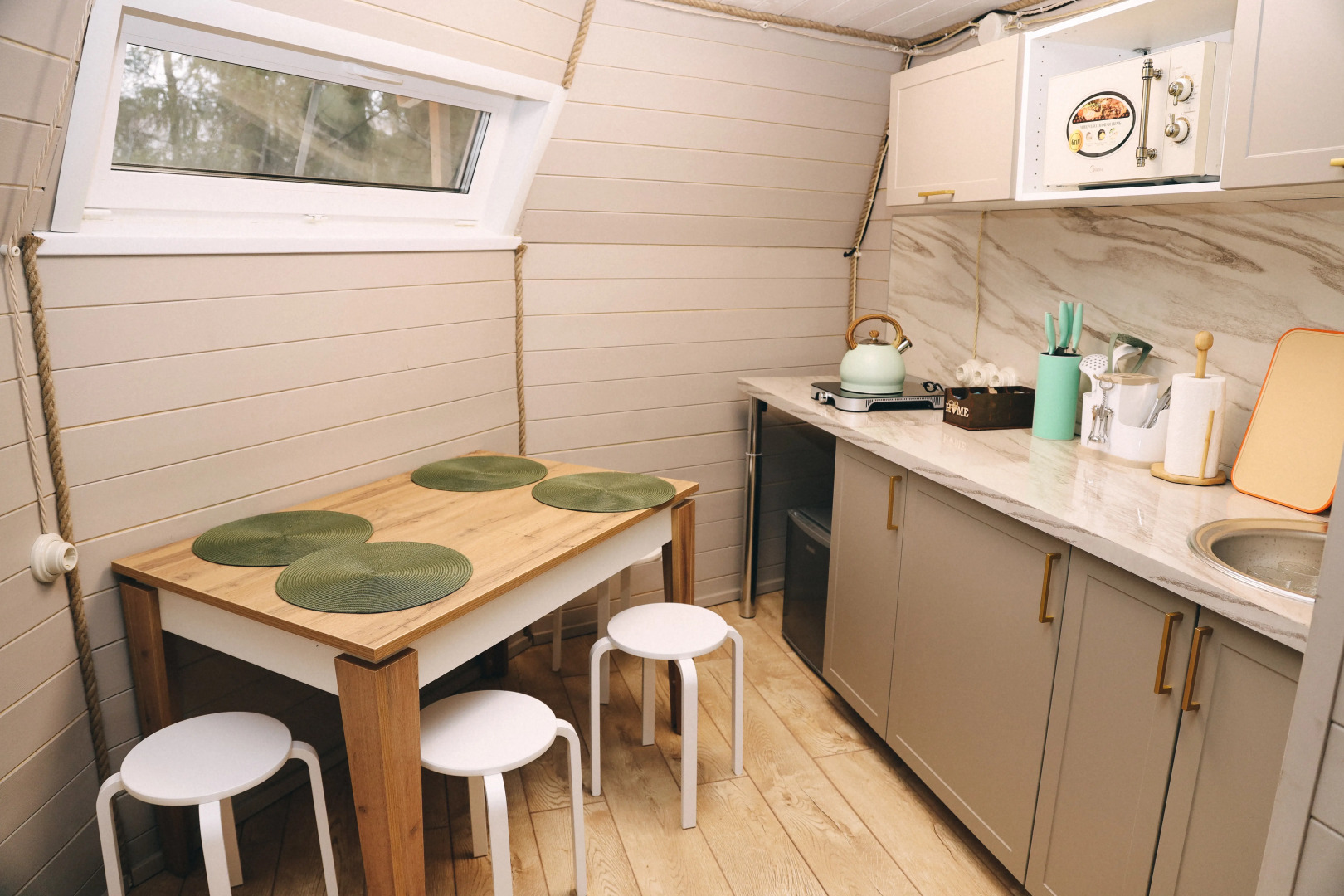 Шале Сфера Агат в лесу на Живописной улице