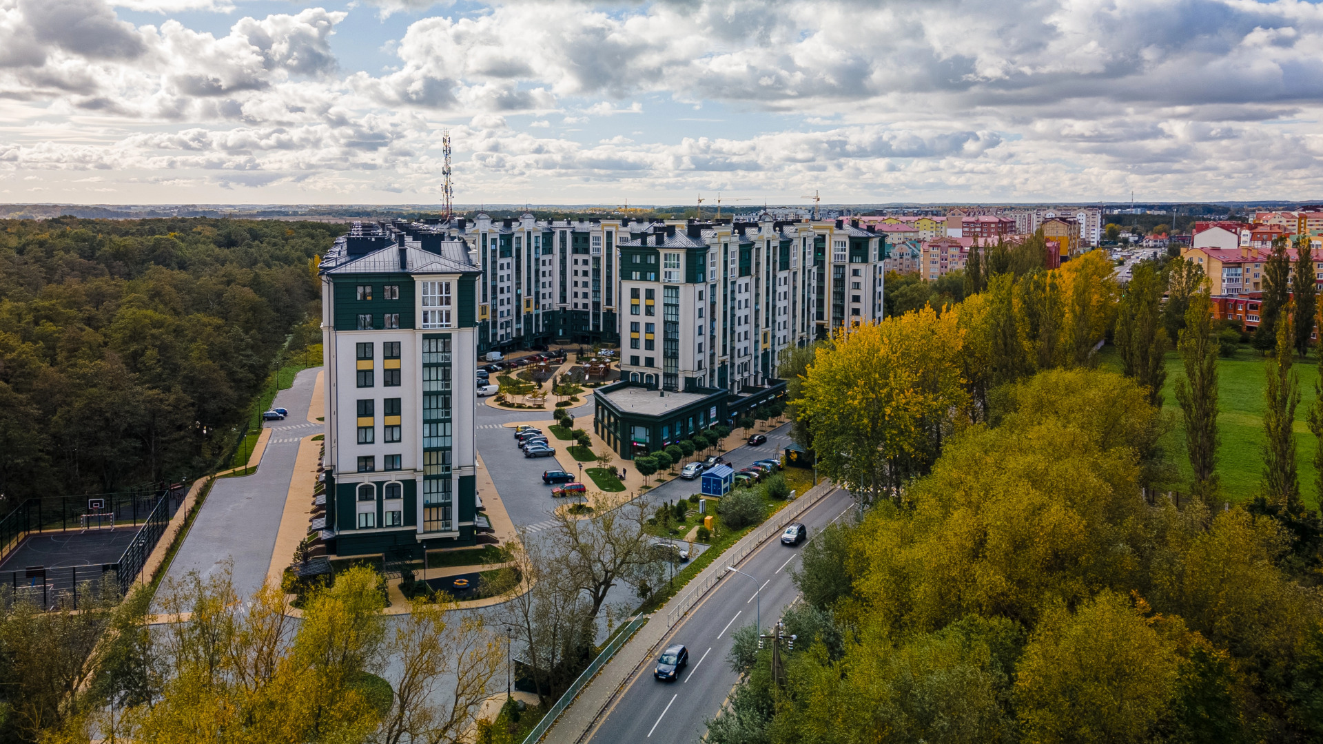 Апартаменты Ванильные с видом на лес Куршской Косы