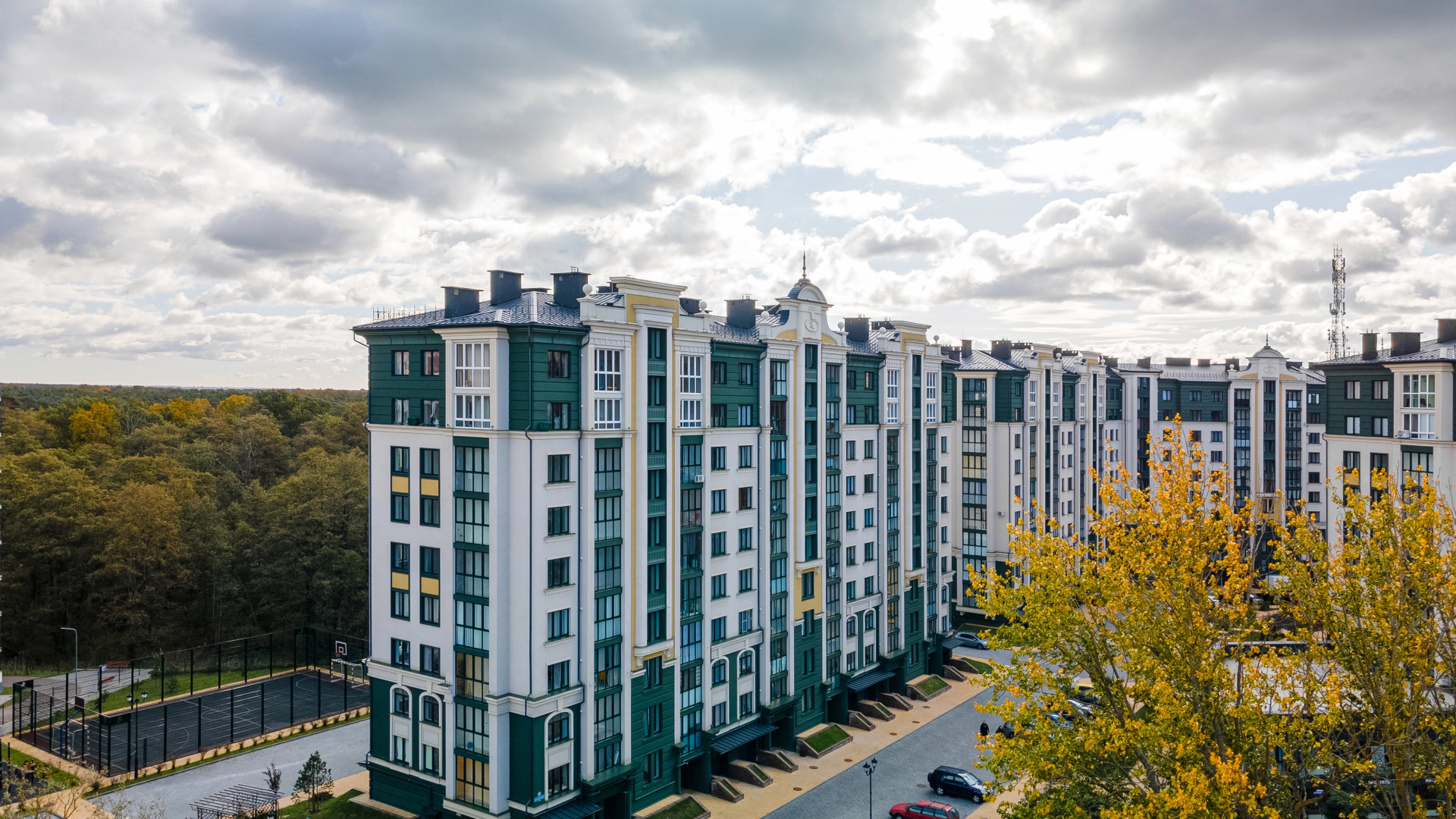 Апартаменты Ванильные с видом на лес Куршской Косы