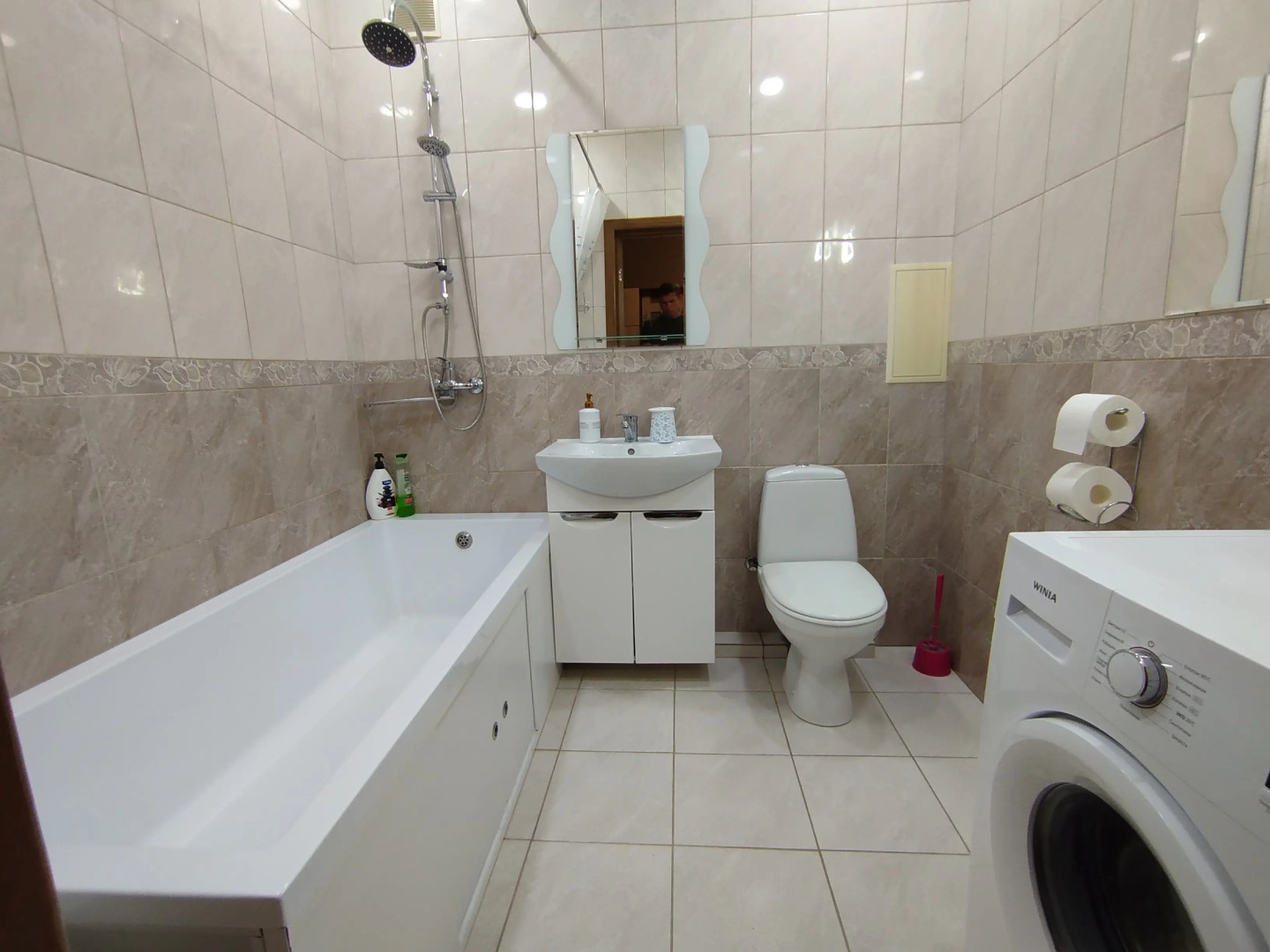 Апартаменты Уютная Двухкомнатная Квартира со Свежим Ремонтом