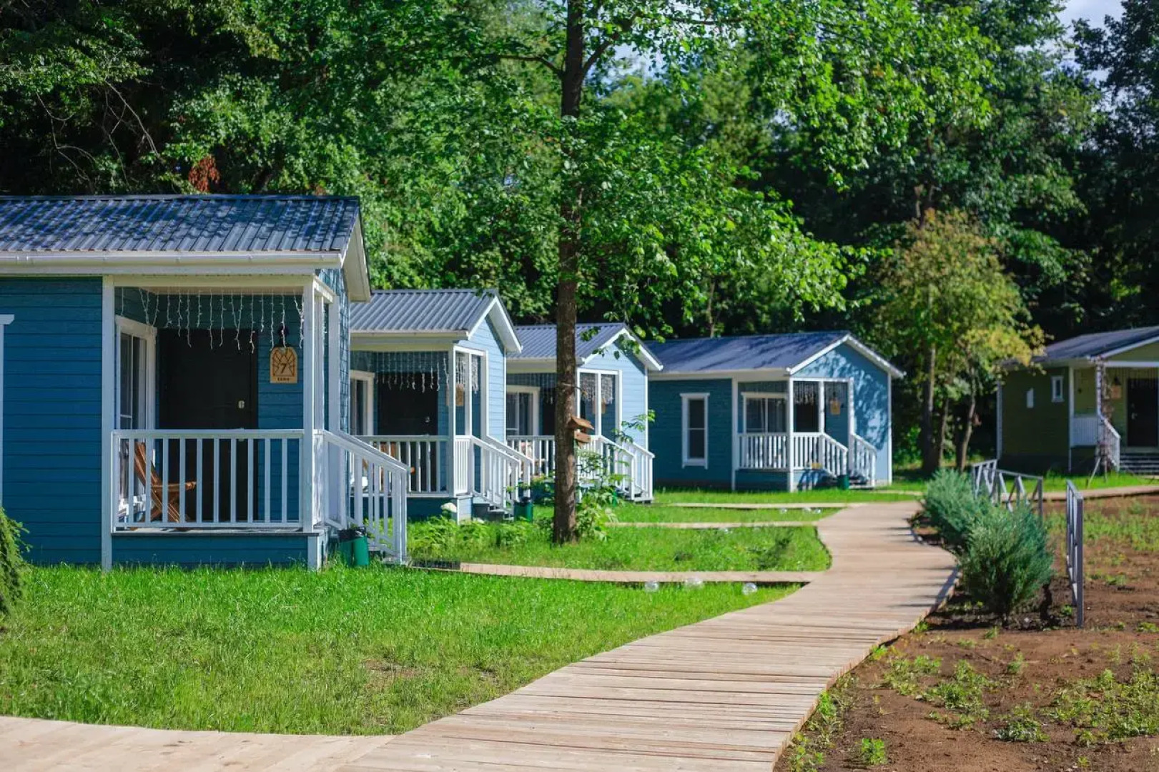 Глэмпинг Лес и Река