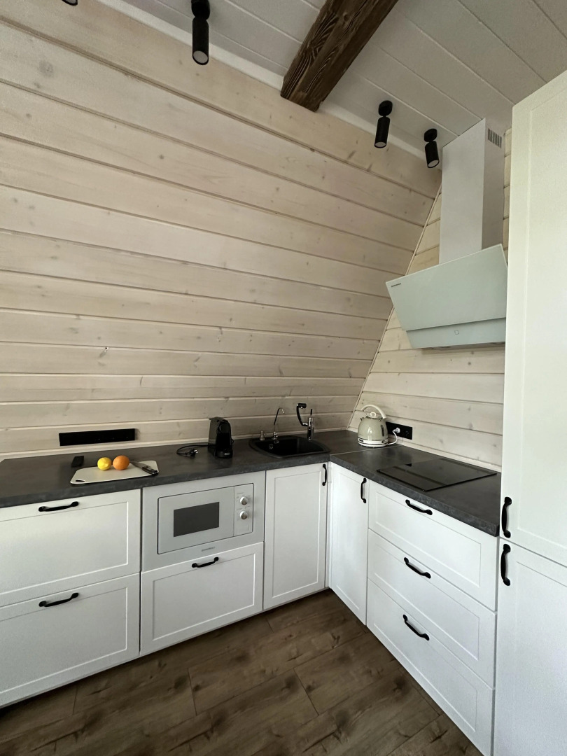 Частный дом Большой афрейм на Березовой