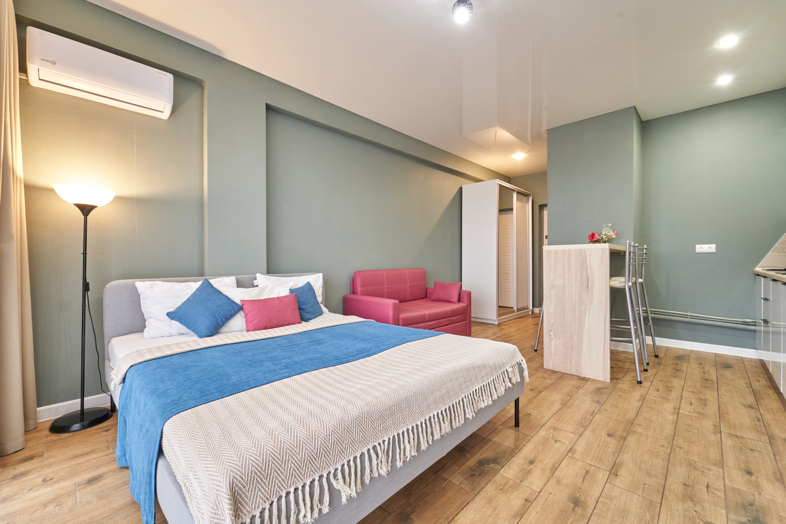 Апартаменты Уютная Студия для 3 Гостей