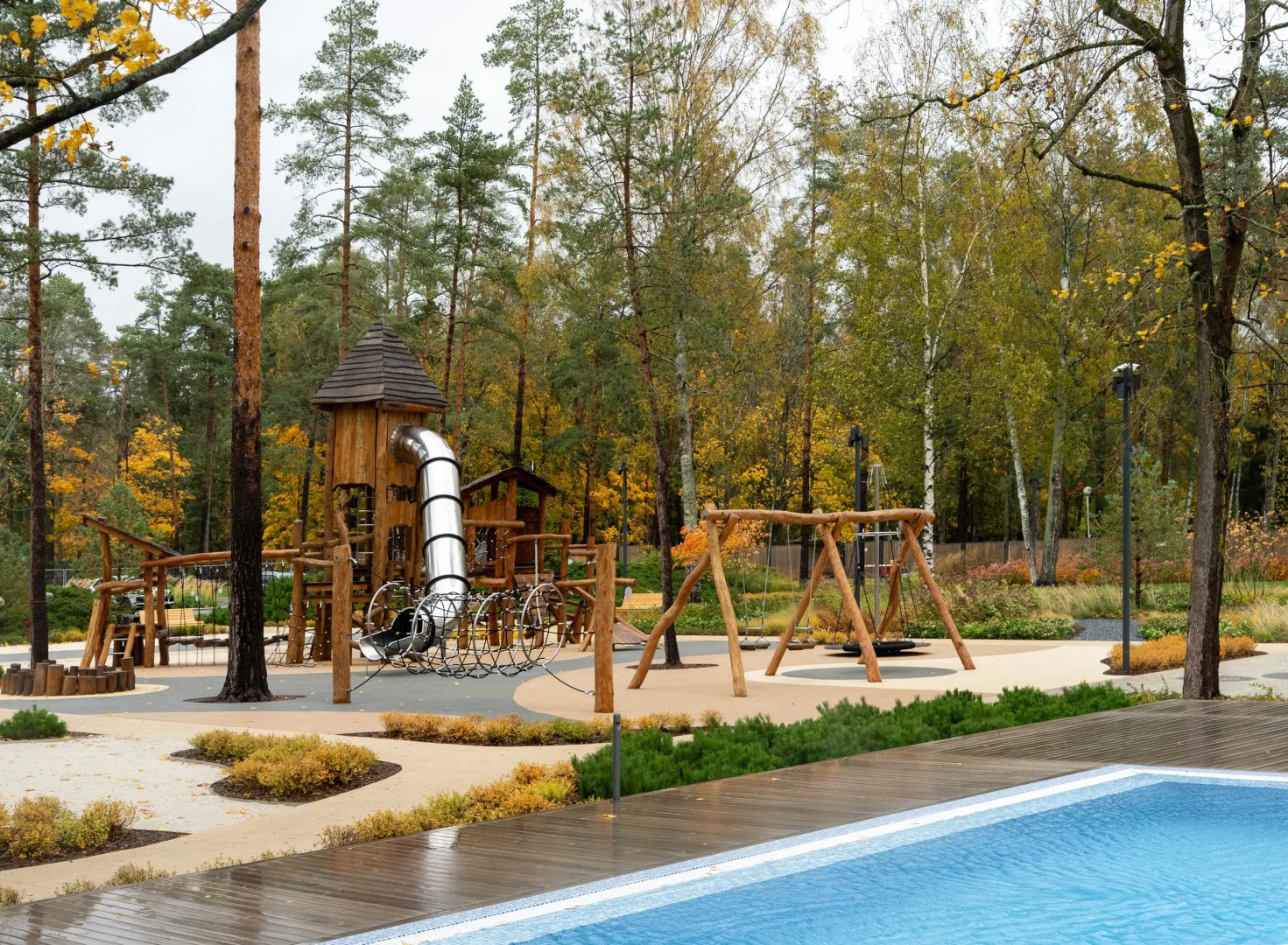 Апартаменты с бассейном и видом на Финский залив в Зеленогорске