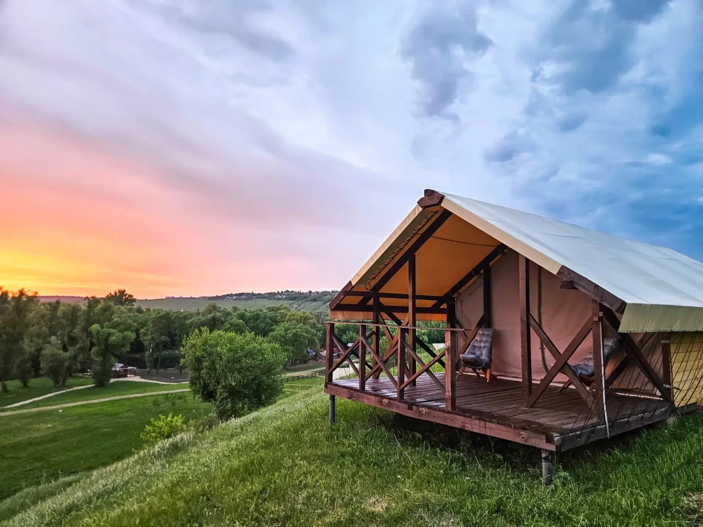 Глэмпинг Сплав стихий