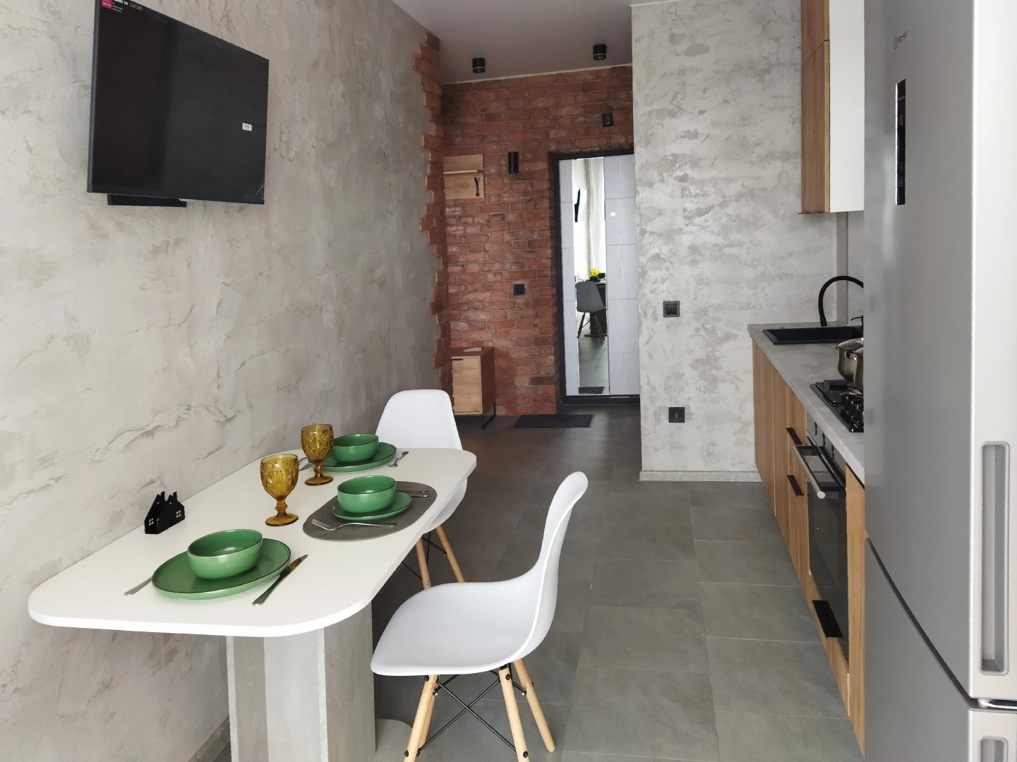 Апартаменты Стоп.Снято! Лофт с балконом