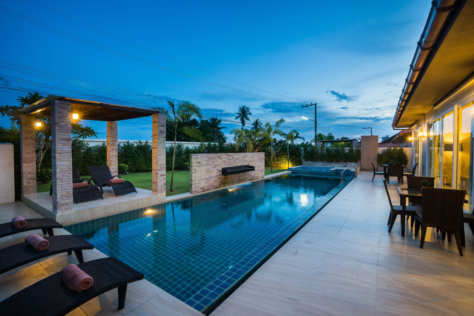 Вилла The Ville Jomtien Pool