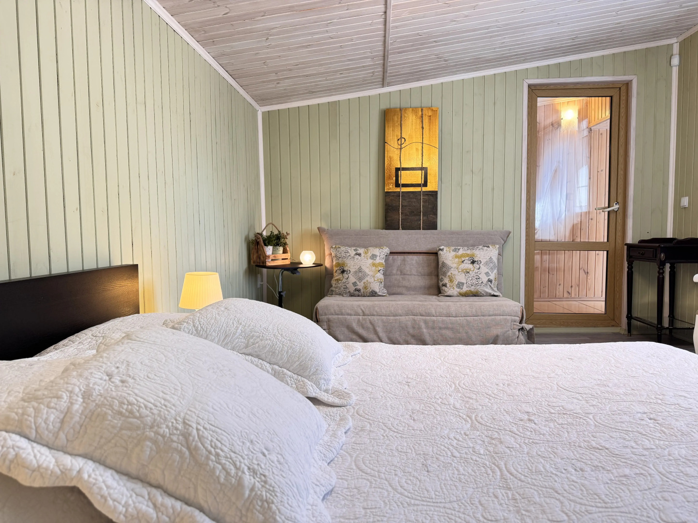 Бунгало Уютный Домик с Баней в Приютино