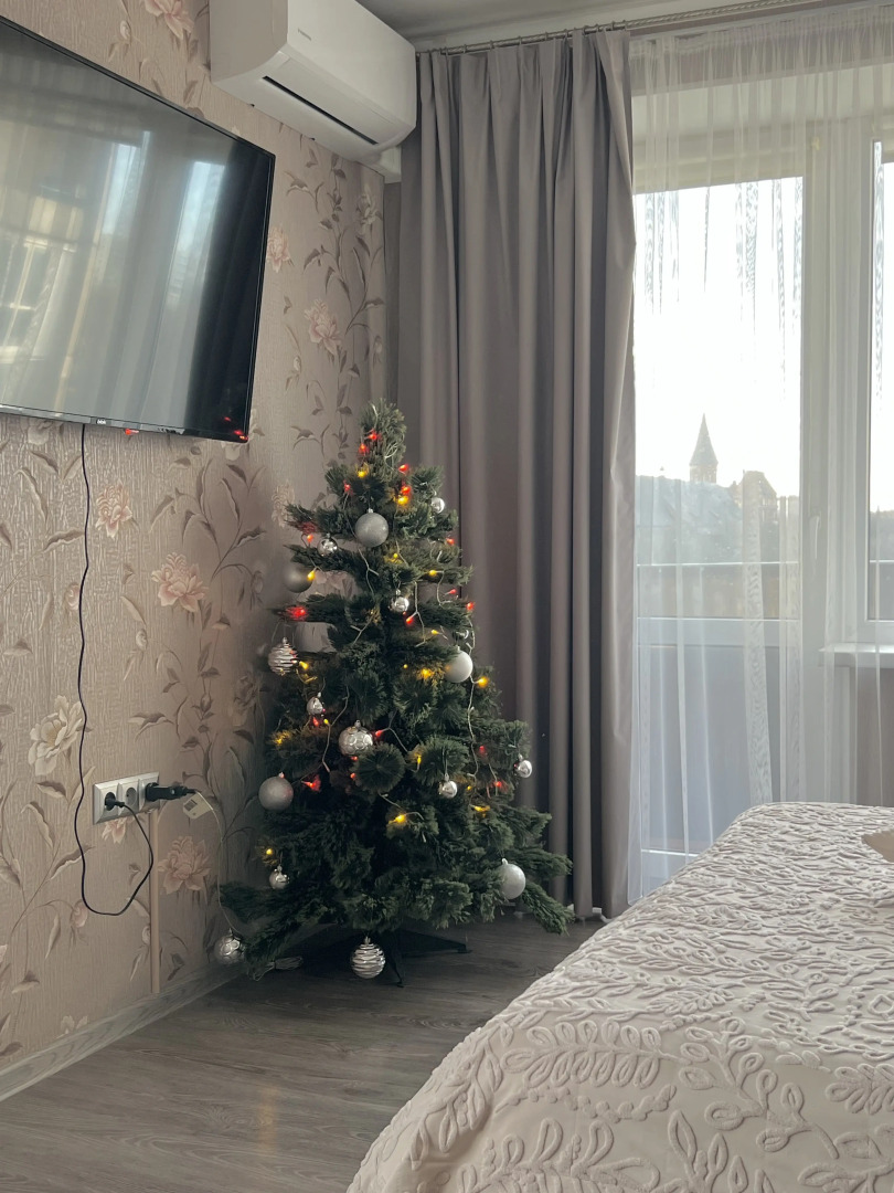 Квартира 2-комнатная Zoya-Apart у острова Канта с видом на реку и Кафедральный собор