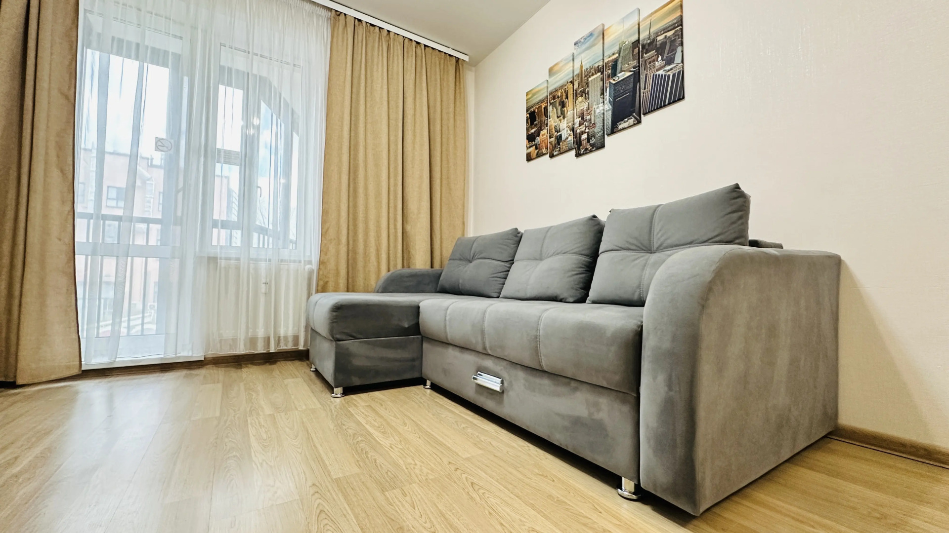 Квартира Уютная Евро-двухкомнатная у Набережной