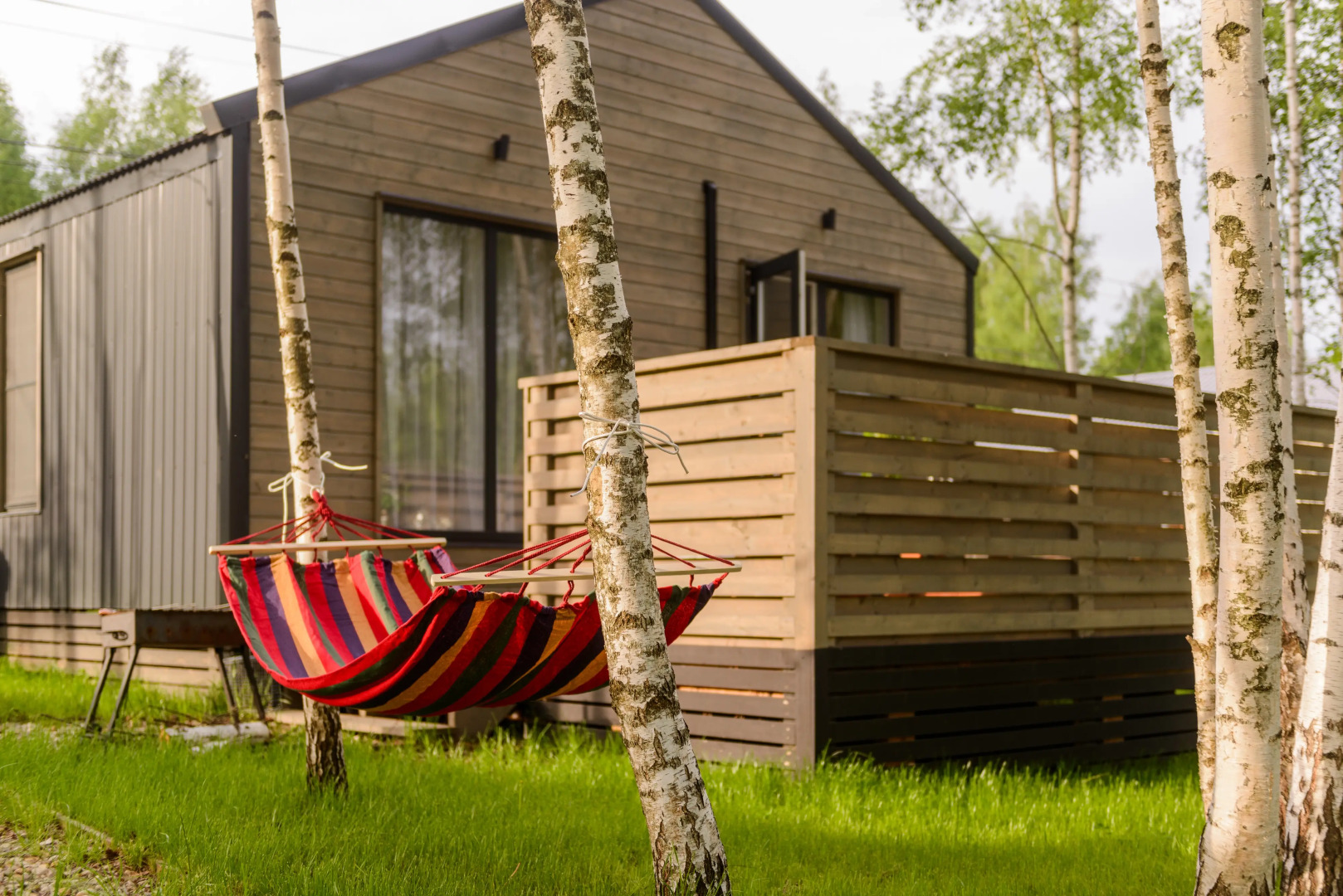 Частный дом в поселке у водохранилища