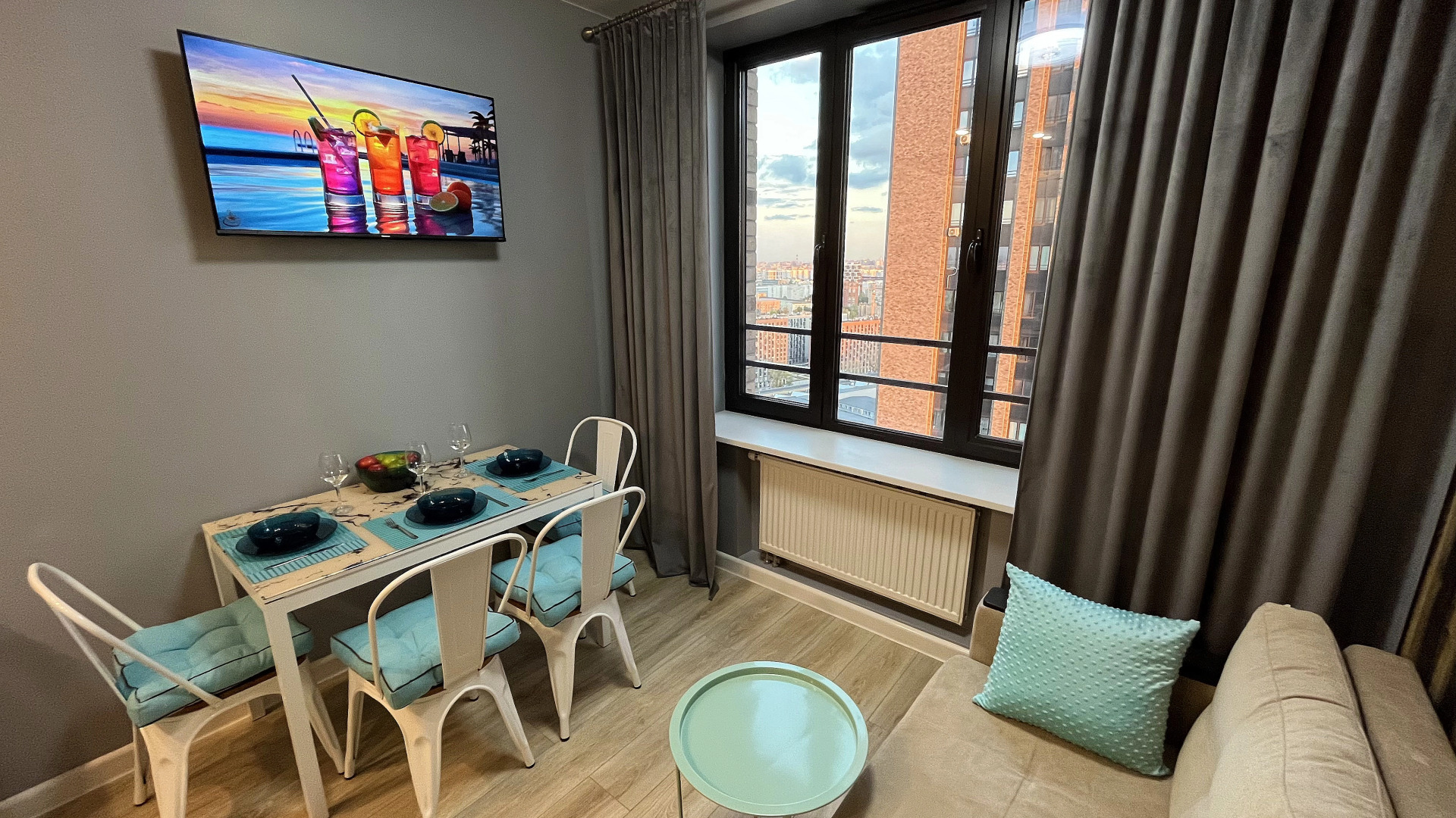 Квартира Уютная Prime Marine в ЖК Савеловский Сити в Центре Москвы