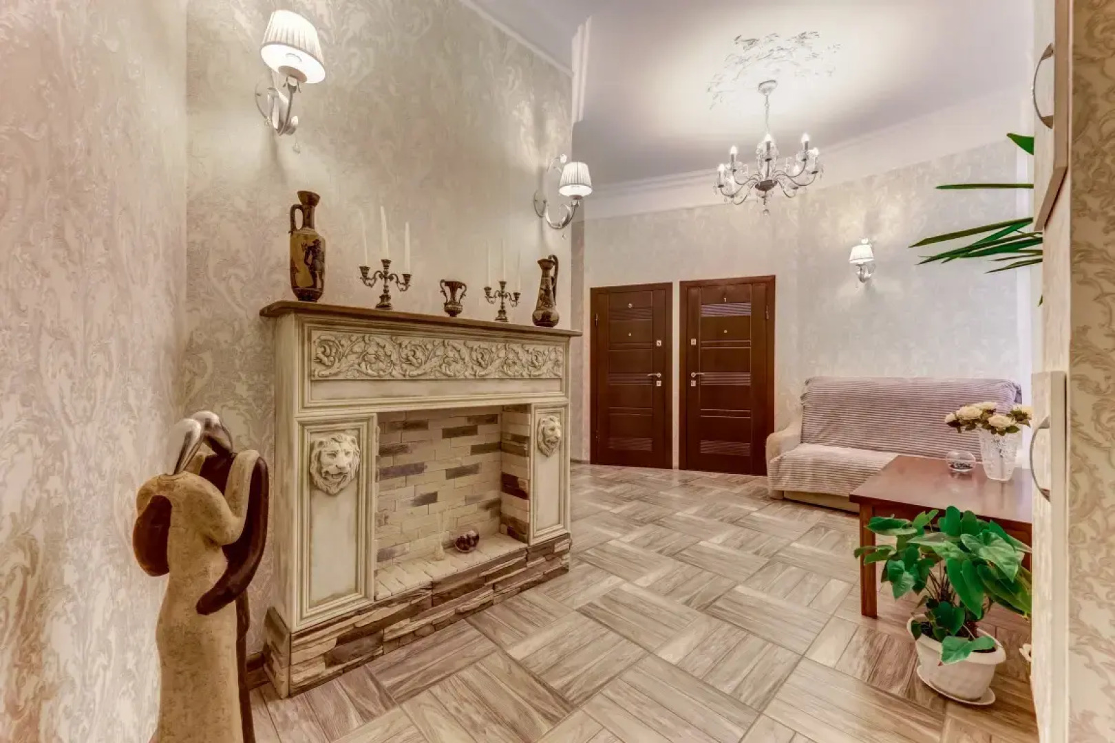 Апартаменты Классическая Студия Двухуровневая Любимый Город