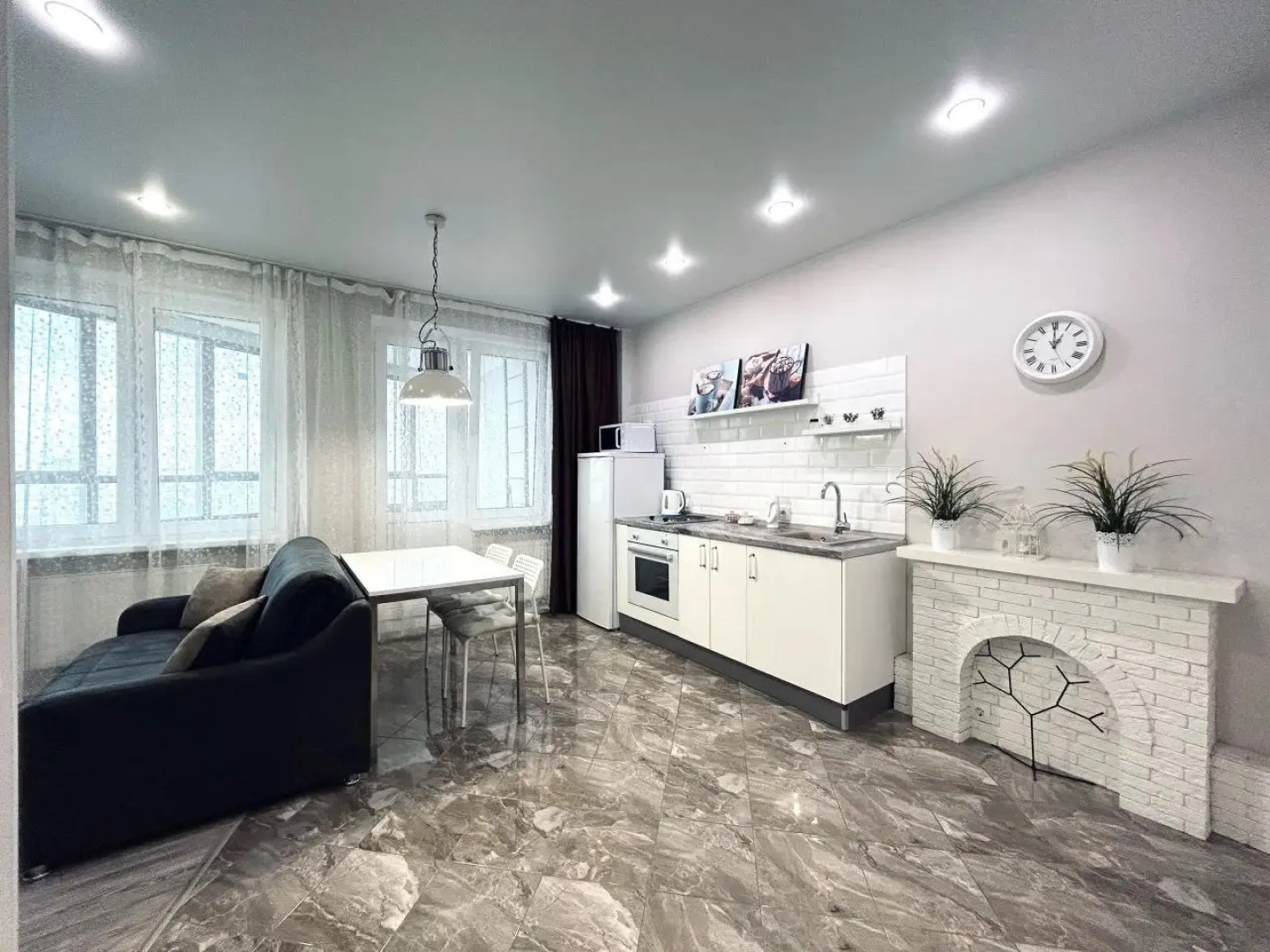 Квартира 1-к Квартира в ЖК Алые Паруса