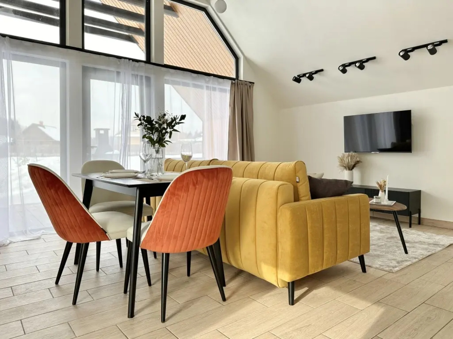 Частный Дом Барнхаус №4 с инфракрасной сауной и горячим Чаном на 6 человек