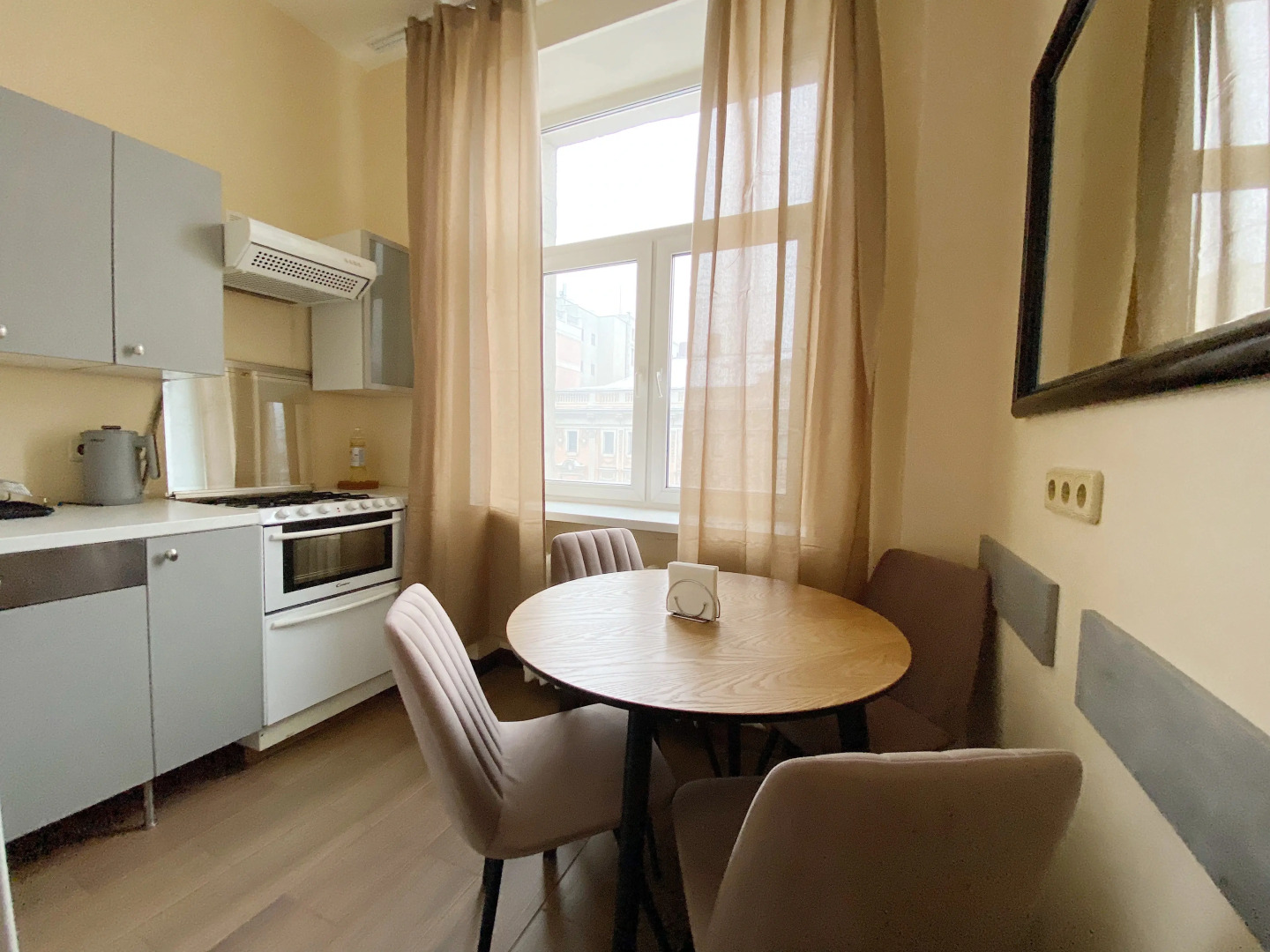 Апартаменты у Пушкинской и видом на Тверскую улицу