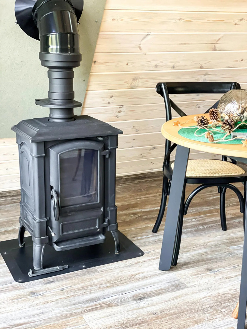 Глэмпинг А у реки