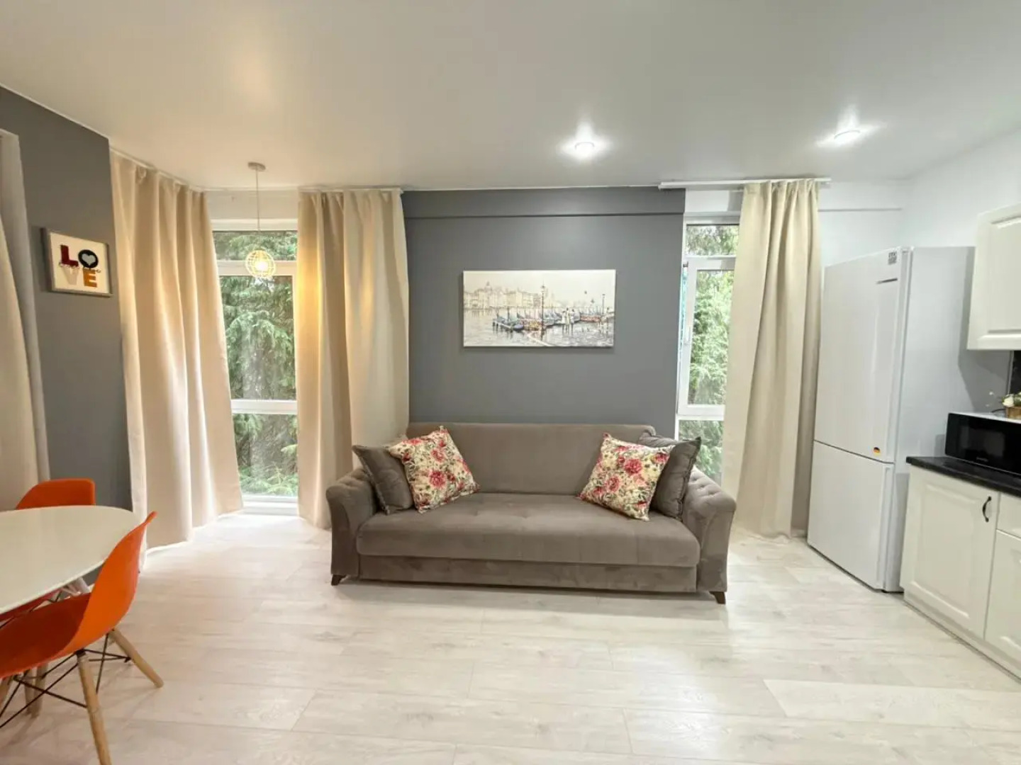 Апартаменты Морент 37 кв. м на 3 этаже в ЖК Сорренто Парк