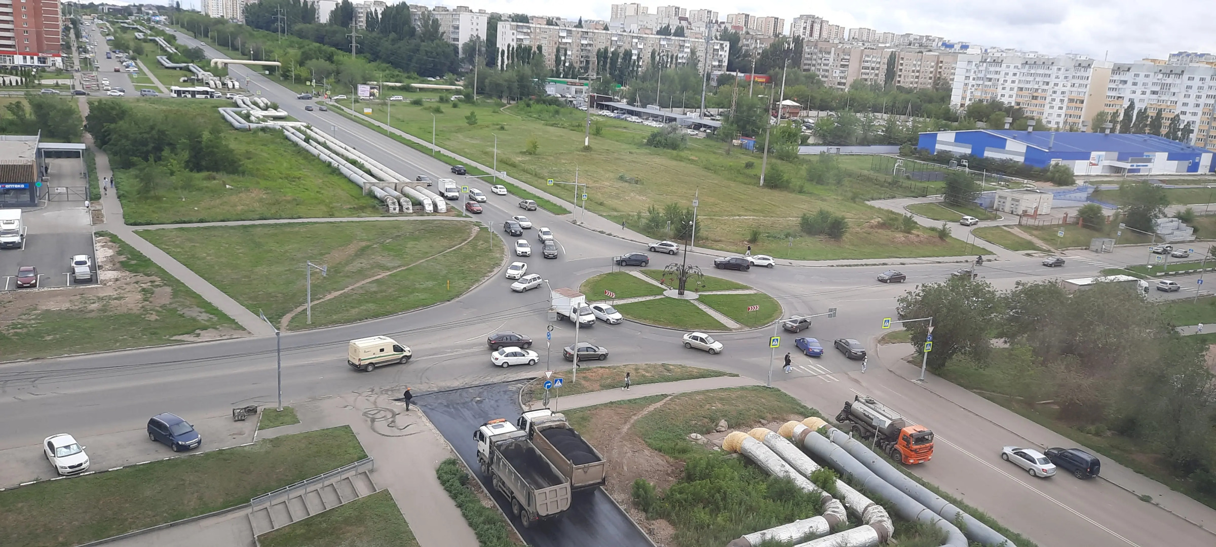 Квартира в самом центре в новом районе