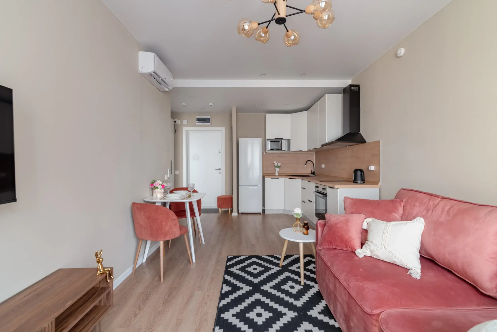 Квартира Дизайнерская Однокомнатная Квартира Метро Озерная