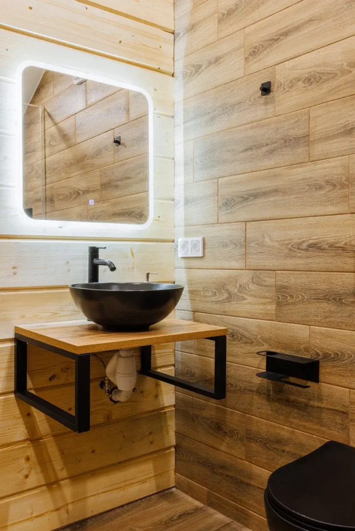 Частный дом Традиция отдыха - дом у озера c баней и купелью