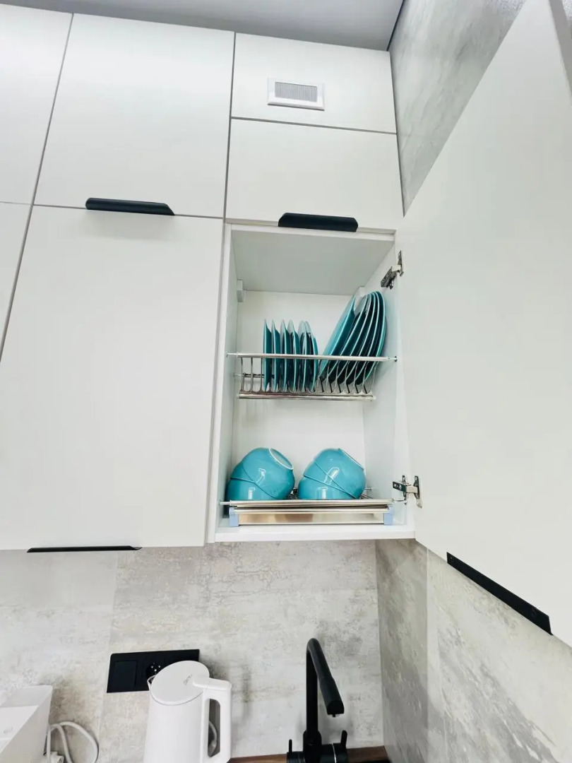 Апартаменты Студия с дизайнерским ремонтом с бассейном на крыше