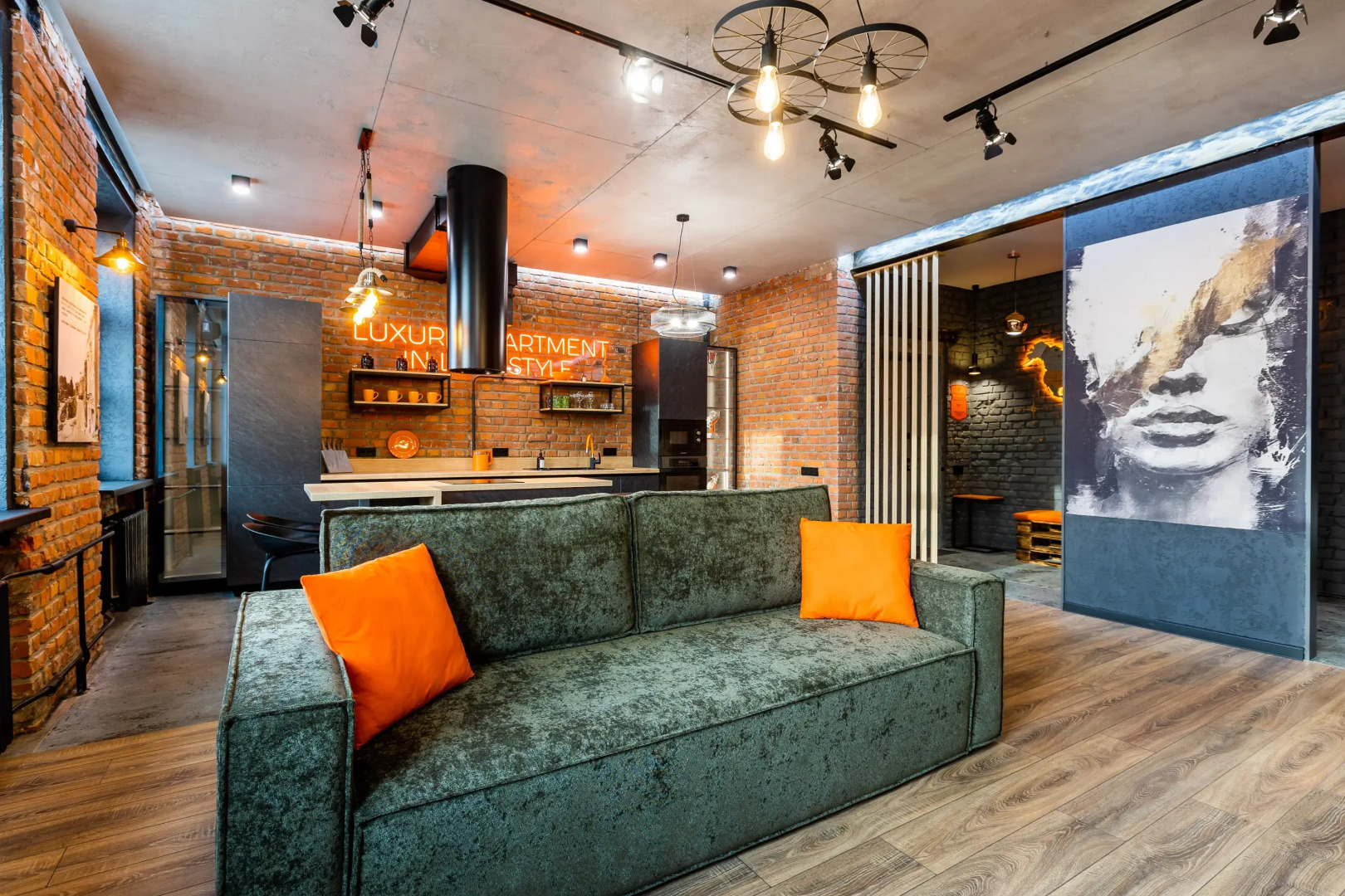 Апартаменты Luxury Apartment in Loft Style