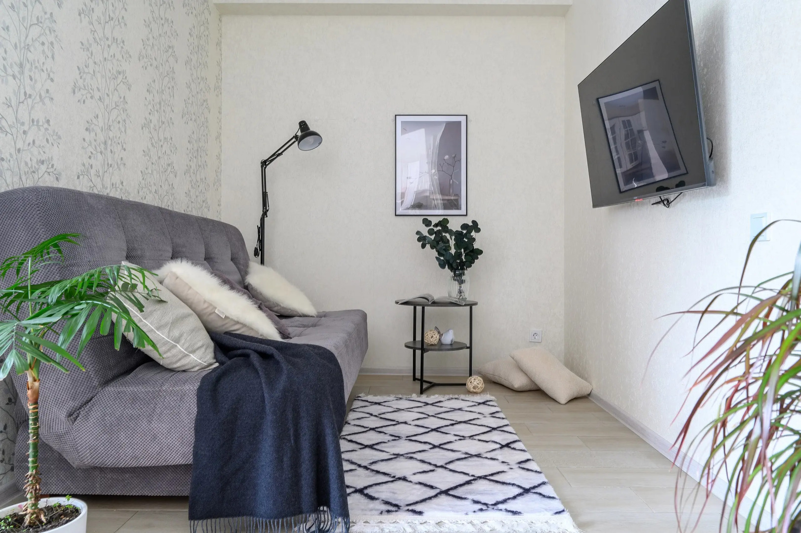 Уютная квартира с балконом и видом на горы. Кватро 119