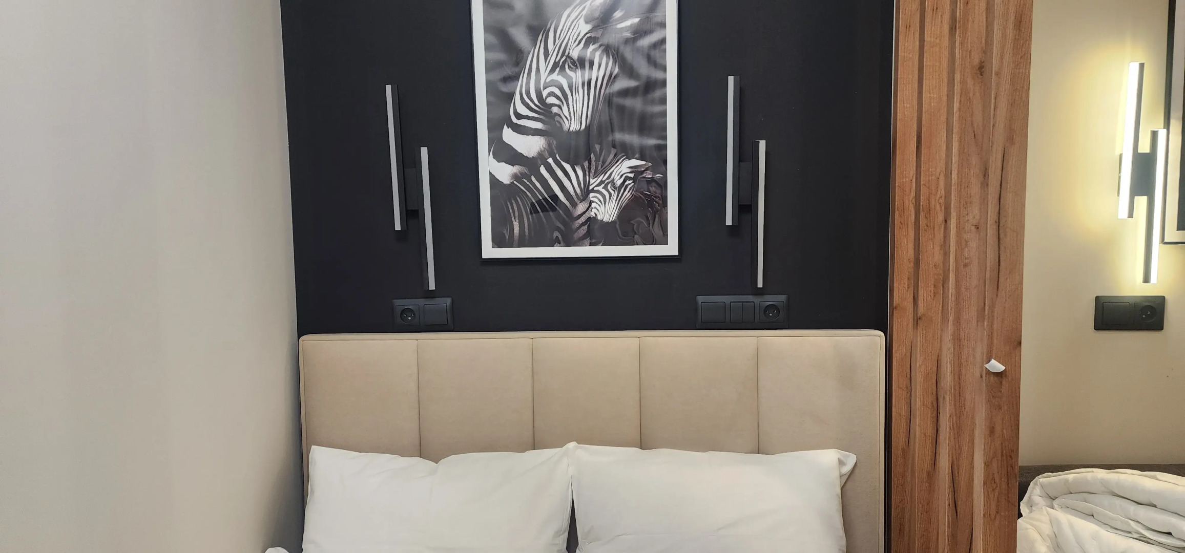 Апартаменты Атмосфера Черно белая