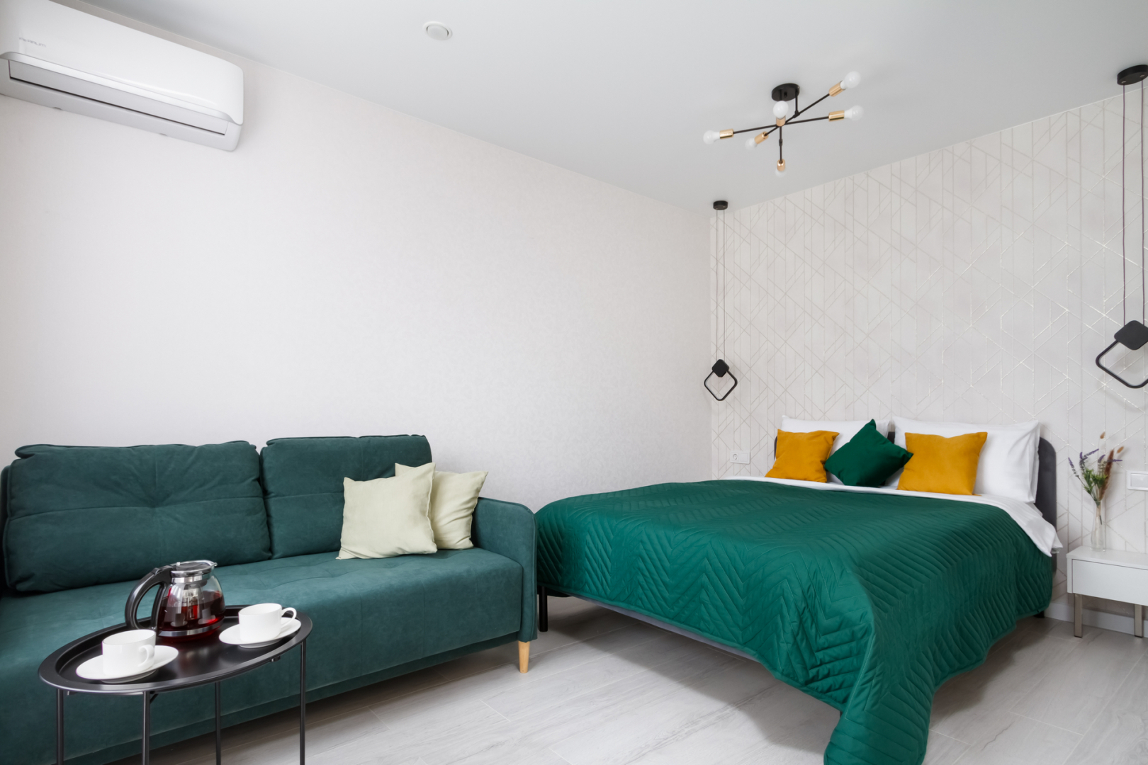 Квартира Студия с Новым Ремонтом в Центре Для 4 Гостей