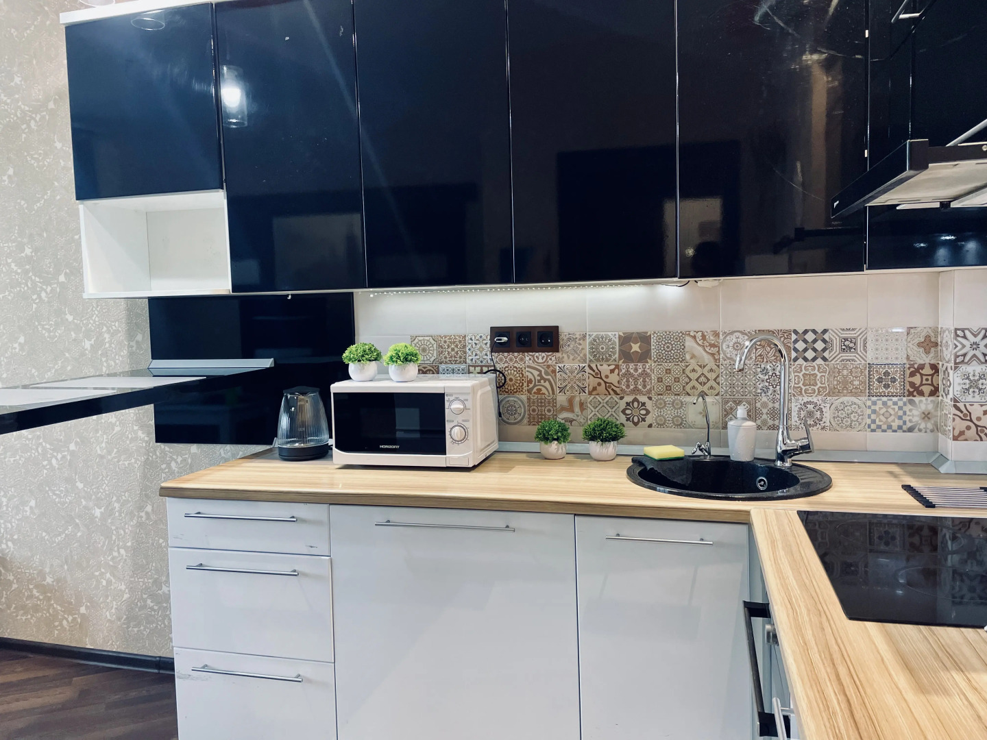 Квартира Стильная Евродвушка для семейного отдыха