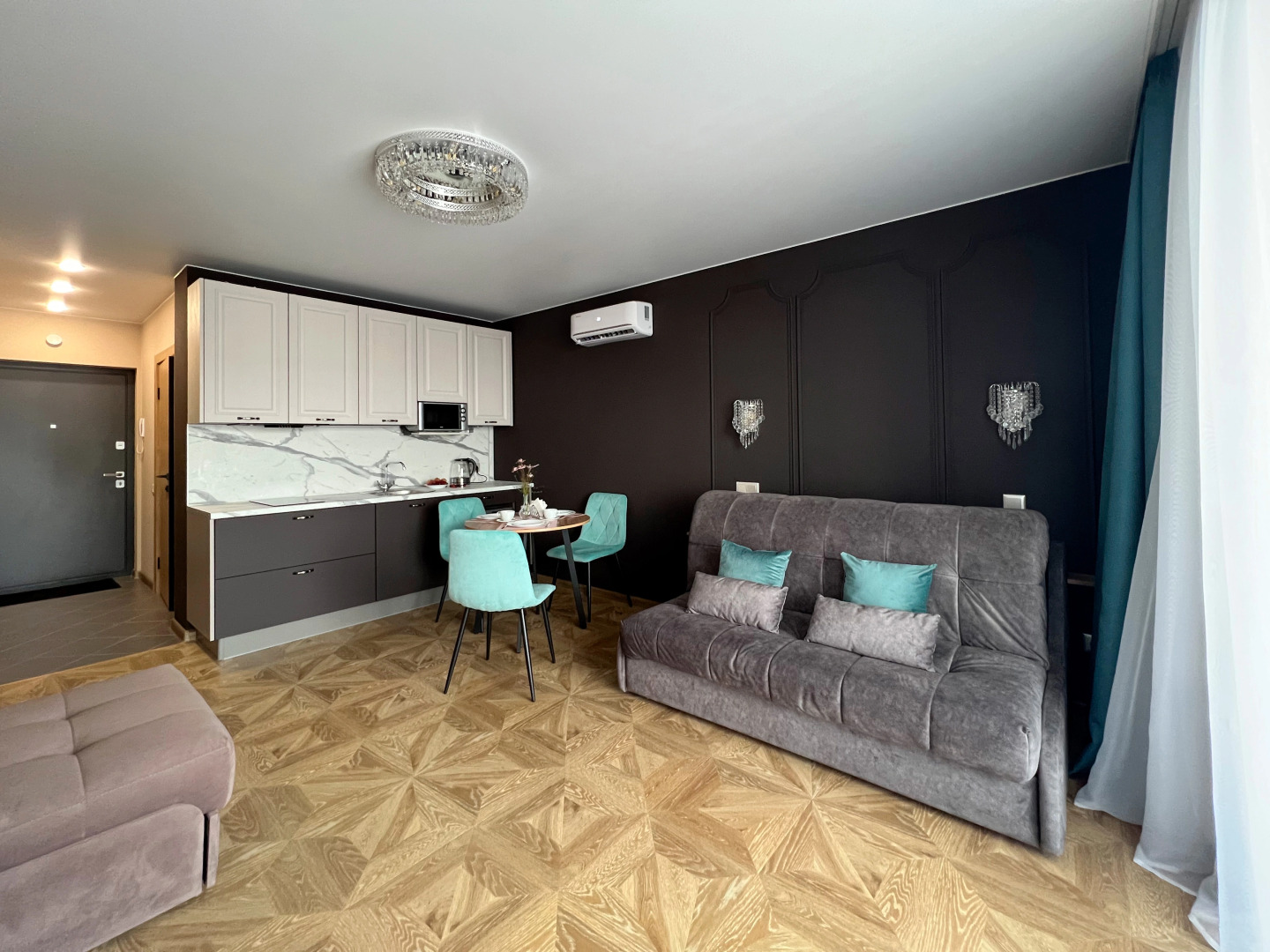 Квартира Студия Недалеко от Экспофорума, КАД и Аэропорта