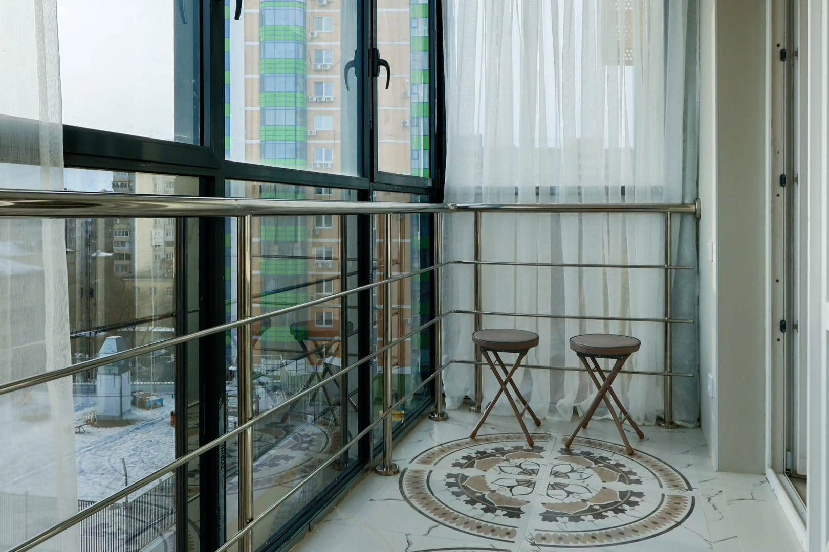 Квартира Двухкомнатная с балконом в новом доме