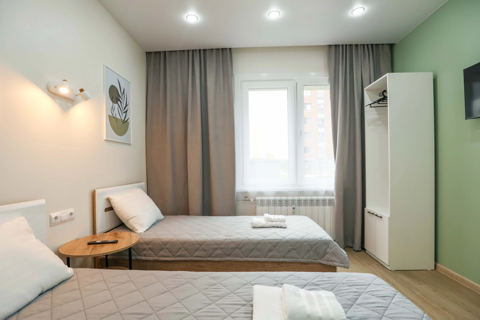 Апартаменты Оазис возле аэропорта на 2 гостя