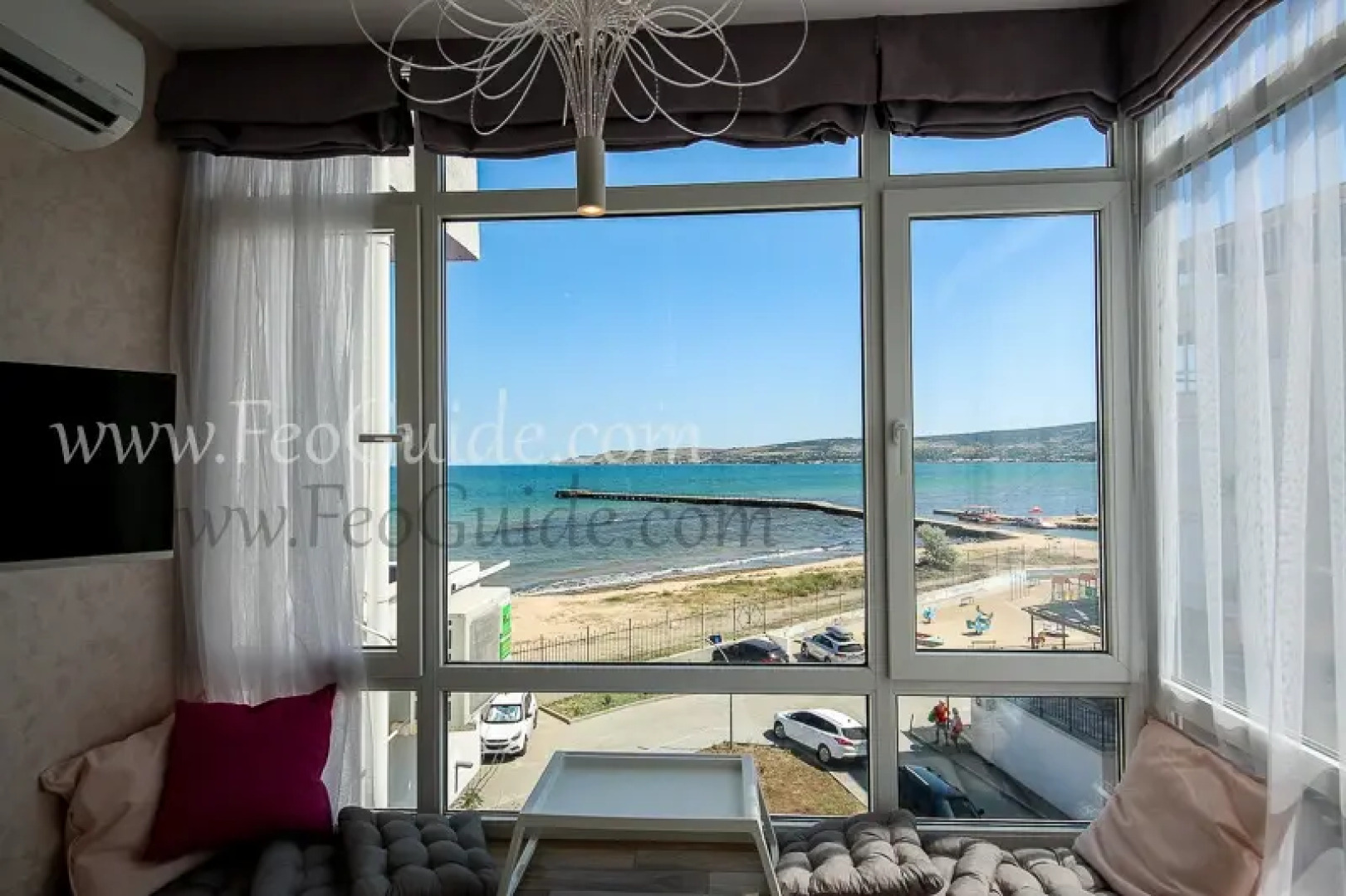 Апартаменты VIP с панорамным видом на море