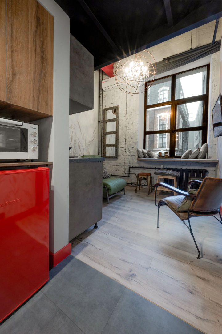 Квартира Moscow Deluxe Apartments Soho Bohemian Loft