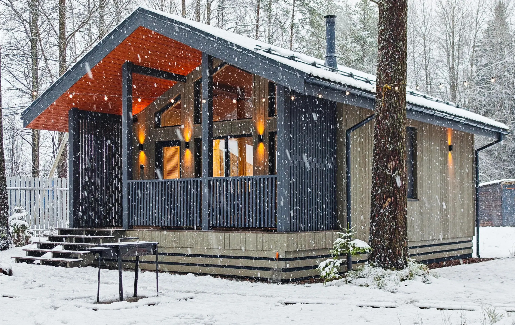 Частный дом Новый дом в часе от города