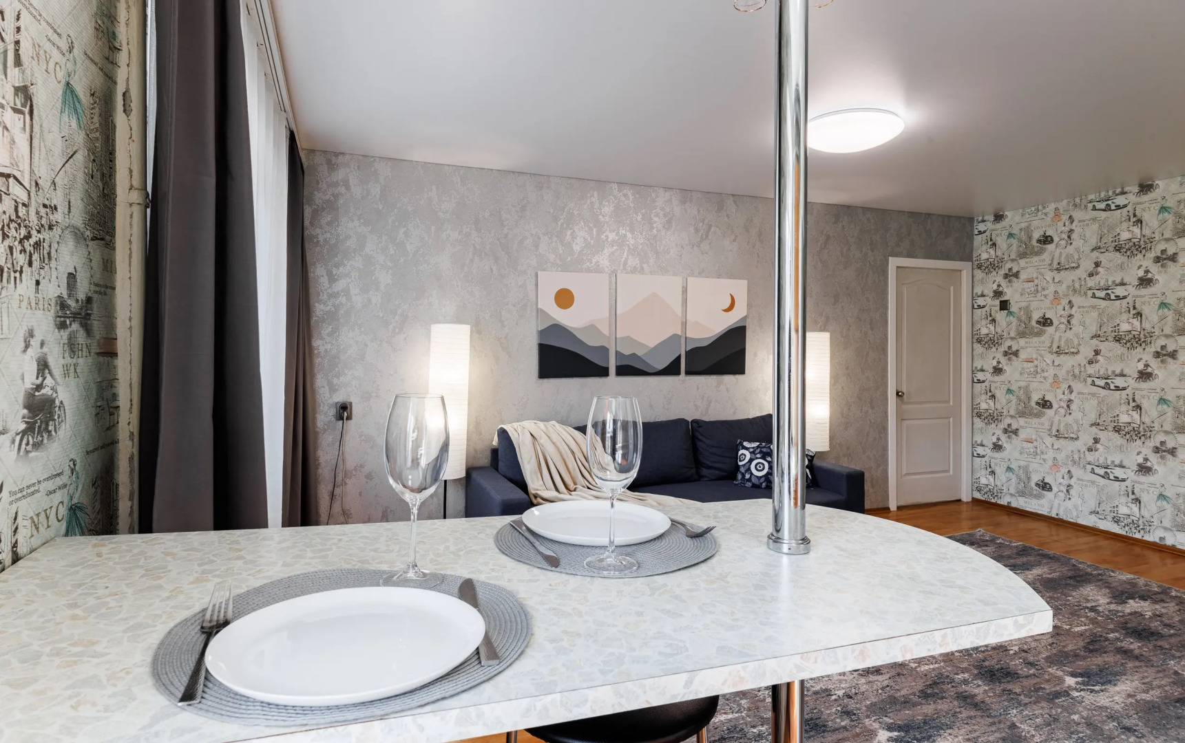 Квартира Уютная двухкомнатная Ульянова 11