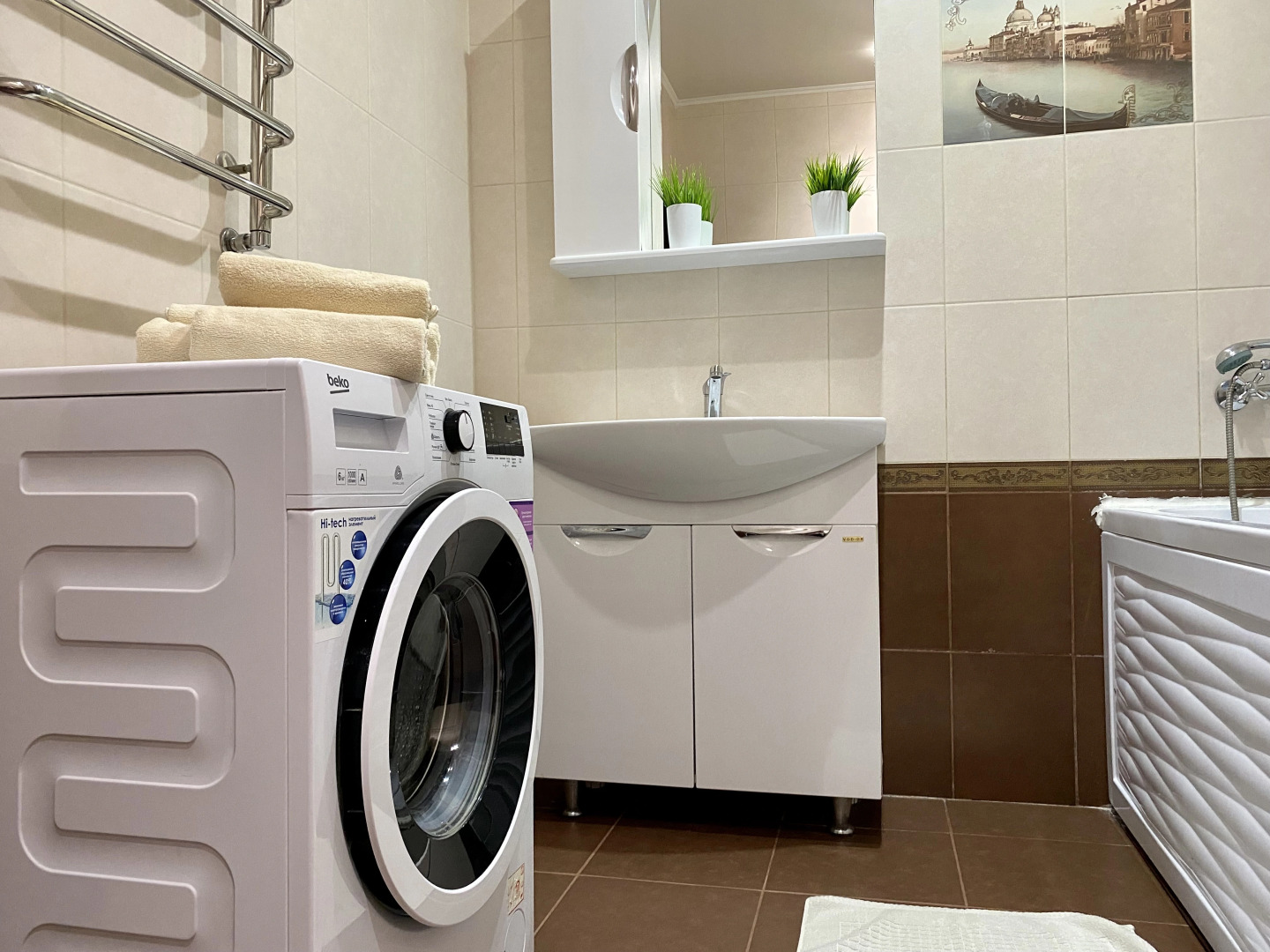 Квартира двухкомнатная Как дома рядом с курортной зоной